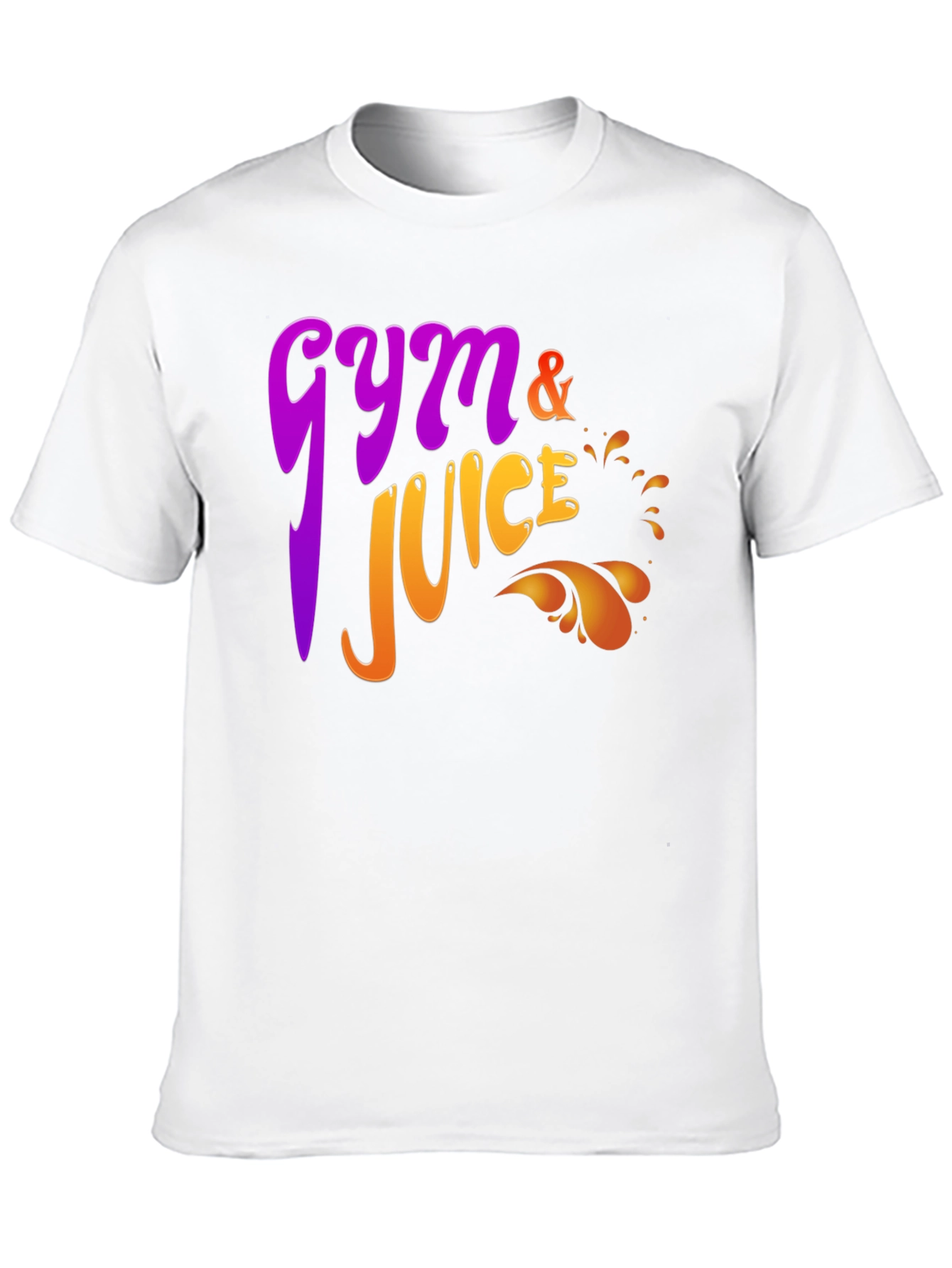 Black Gym & Juice Graphic Print T-Shirt view 10