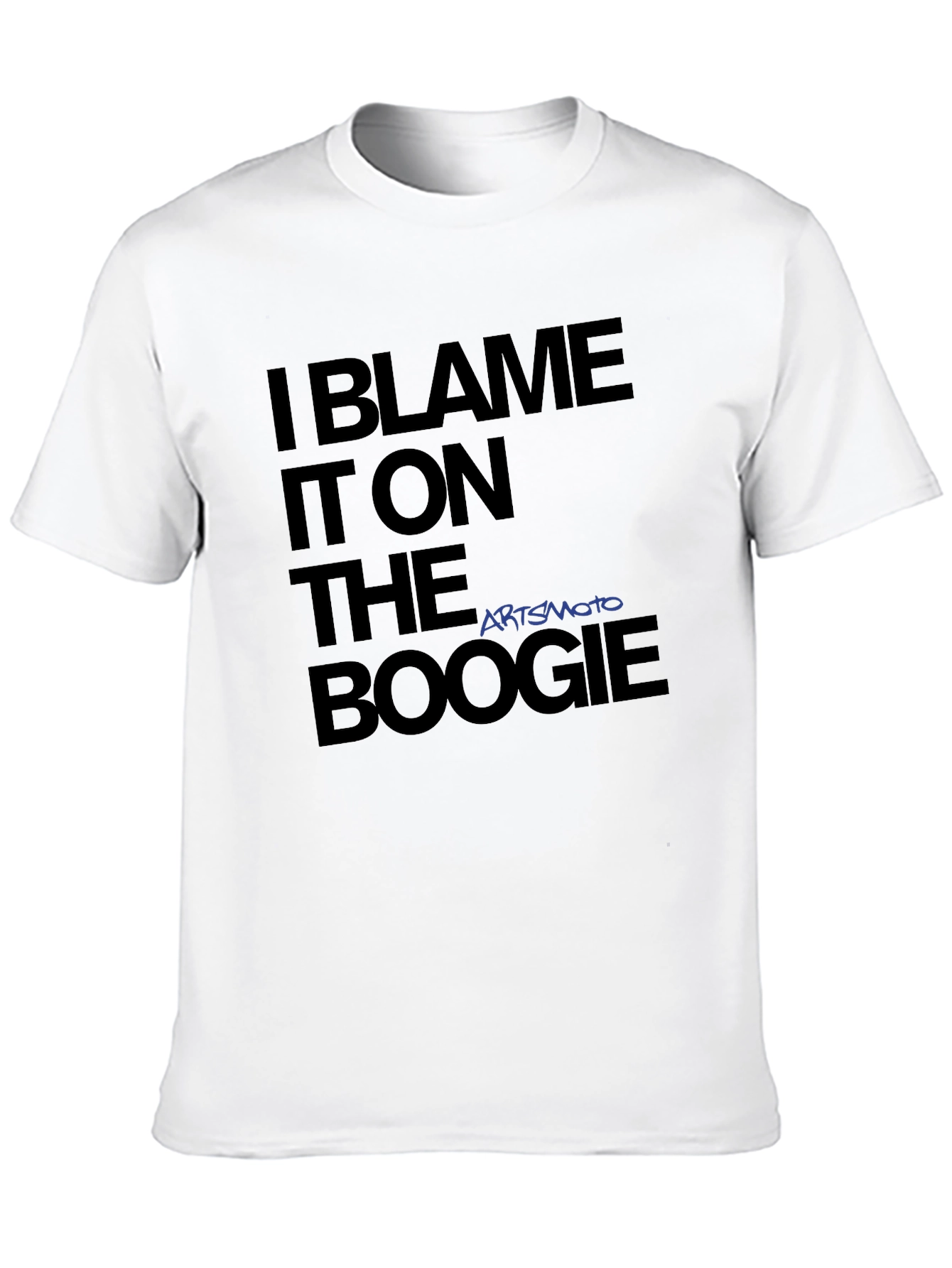 Black I Blame It On The Boogie T-Shirt view 10