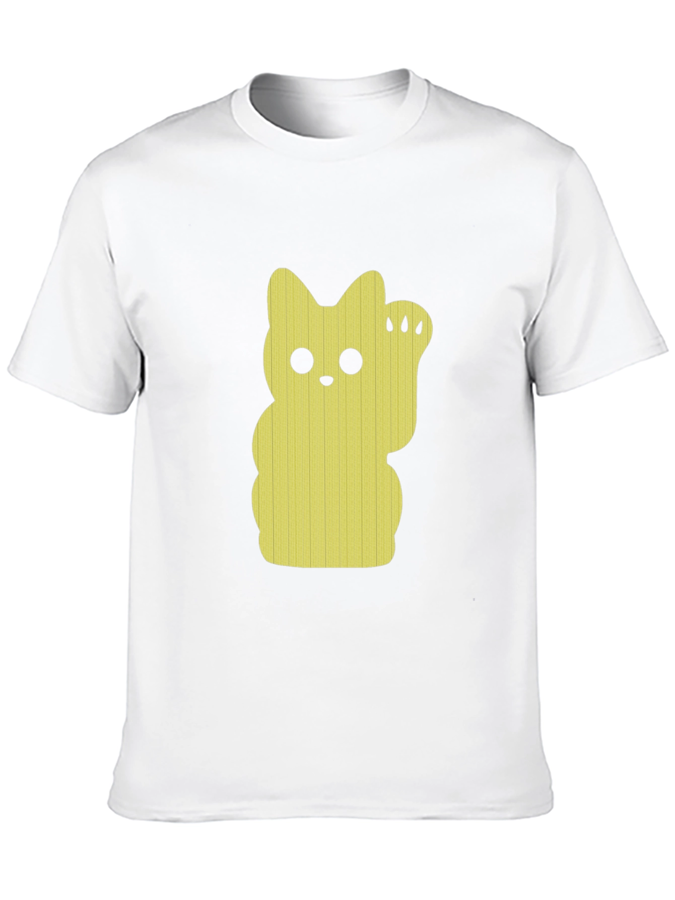 Black Lucky Cat Graphic Tee - Black view 10