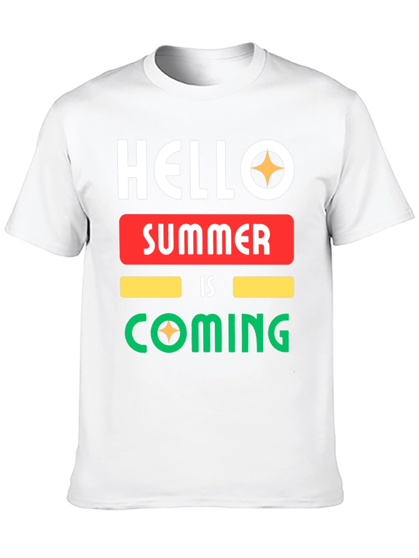 Black Hello Summer T-Shirt view 10