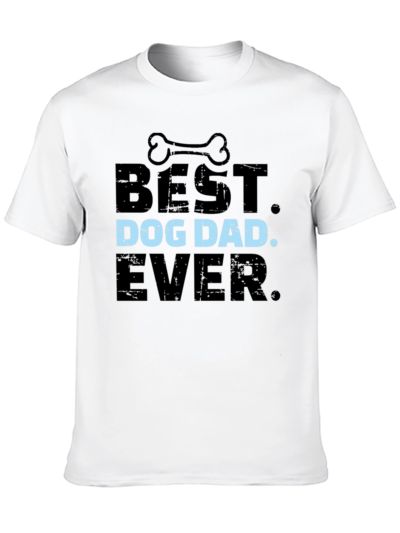 Black Best Dog Dad Ever T-Shirt view 10