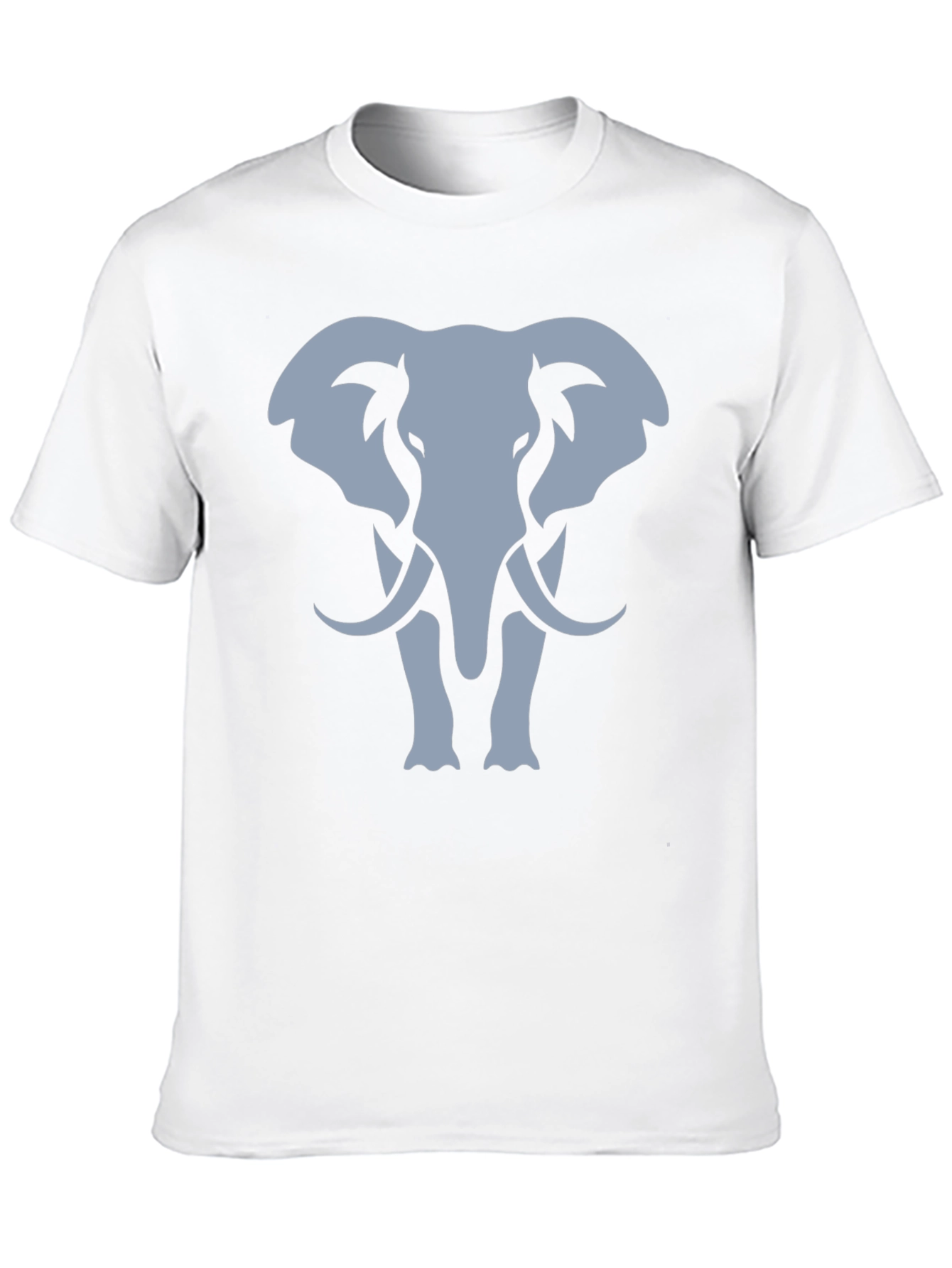Black Elephant Graphic T-Shirt - Black Cotton Tee view 10