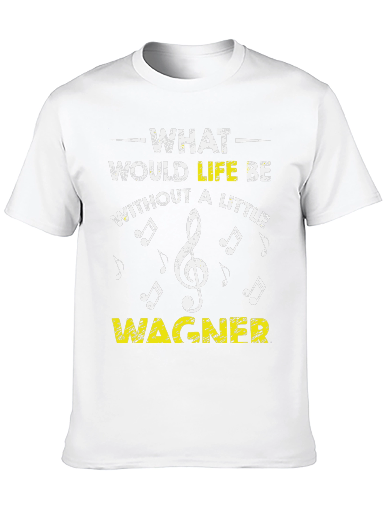 Black Wagner Music Lover T-Shirt - What Would Life Be? view 10