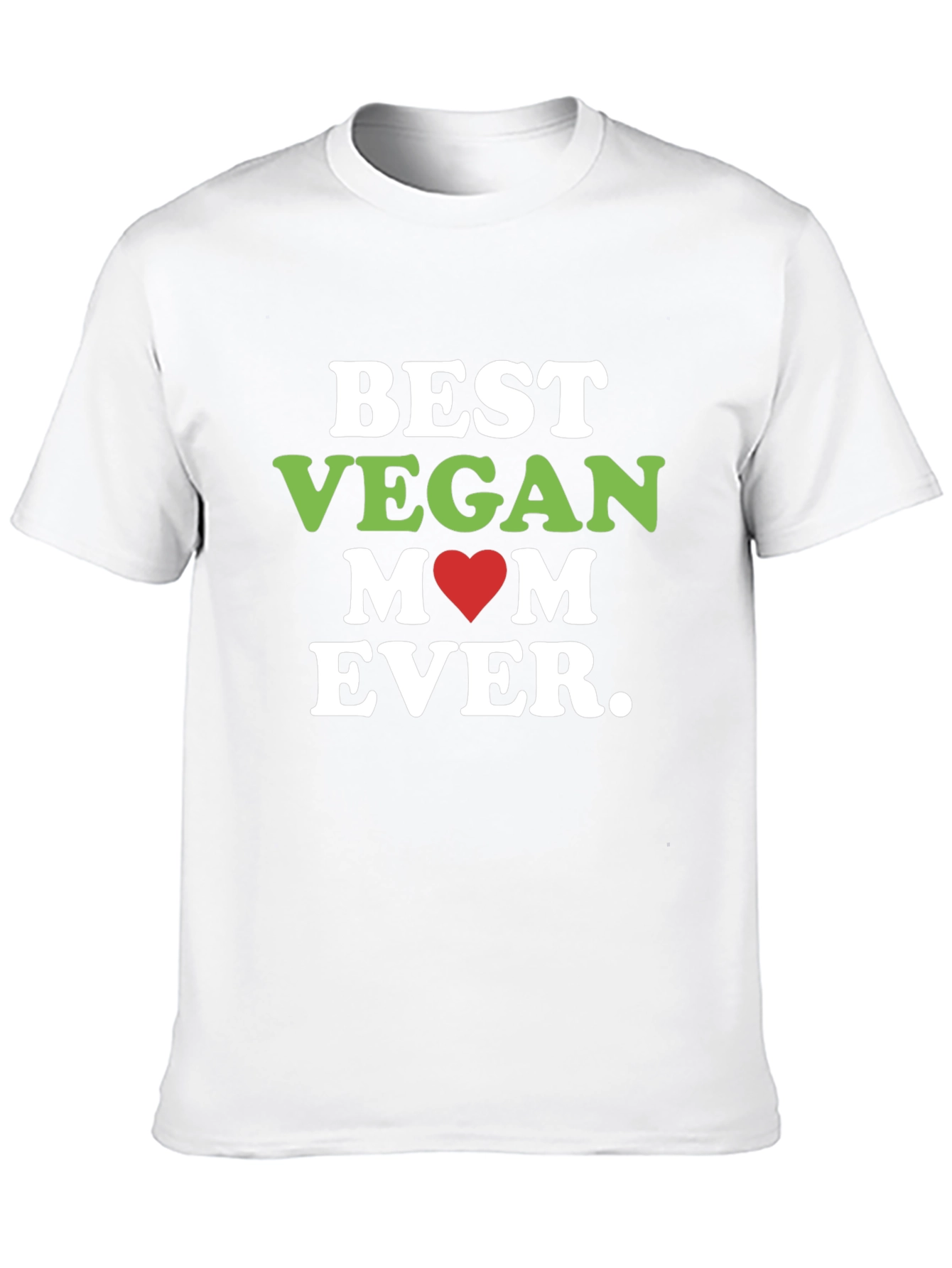 Black Best Vegan Mom Ever T-Shirt view 10