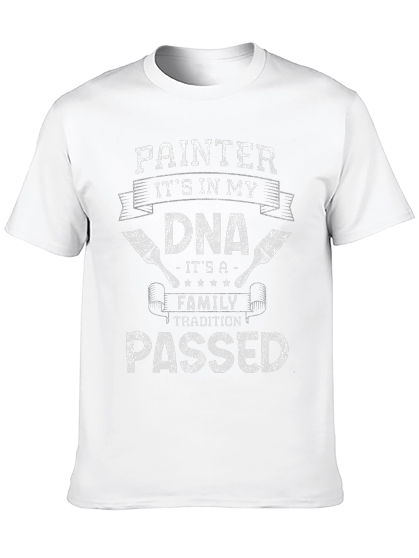 Black Painter DNA Black Graphic T-Shirt view 10