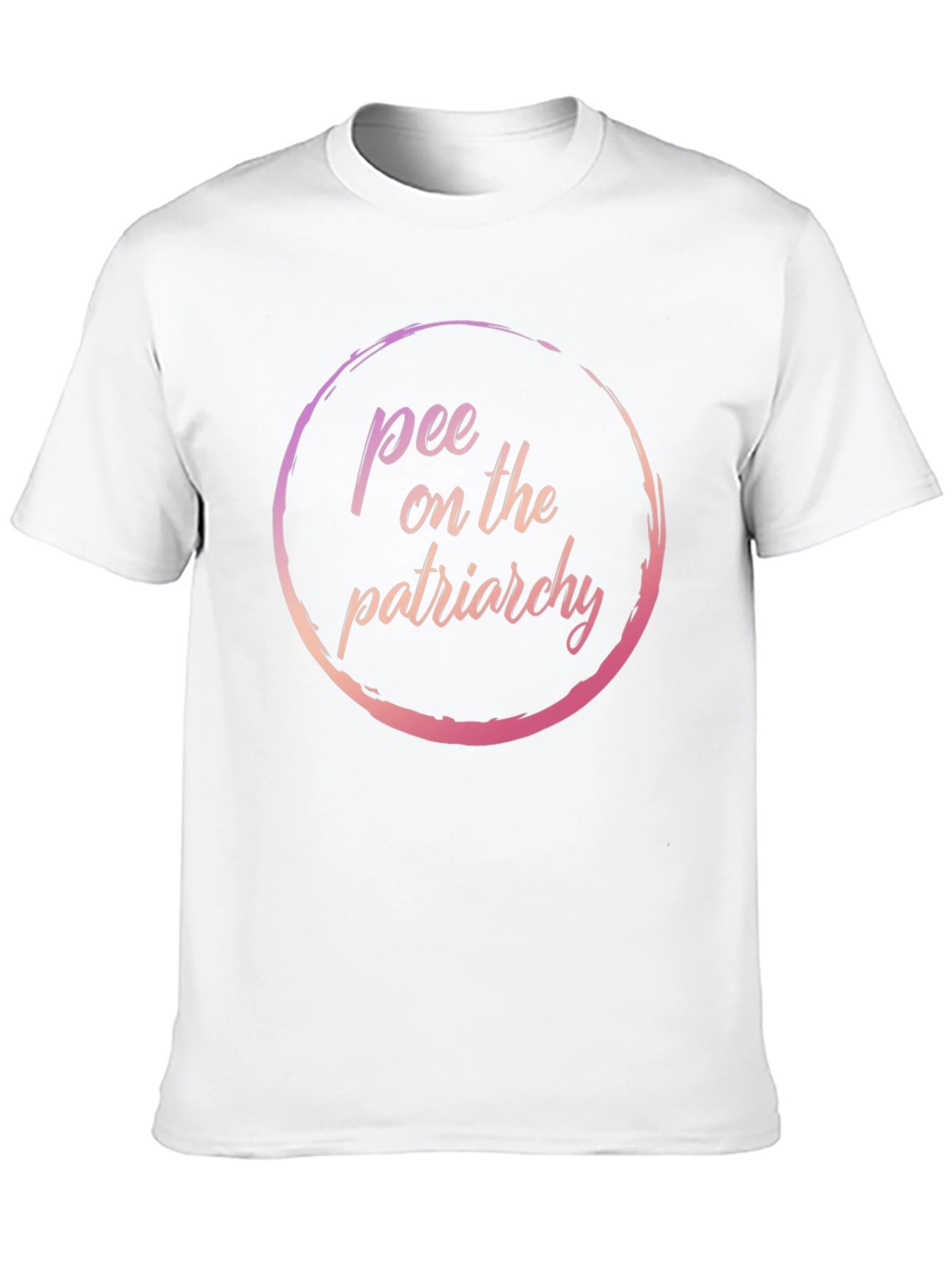 Black Pee on the Patriarchy Graphic Tee - Black view 10