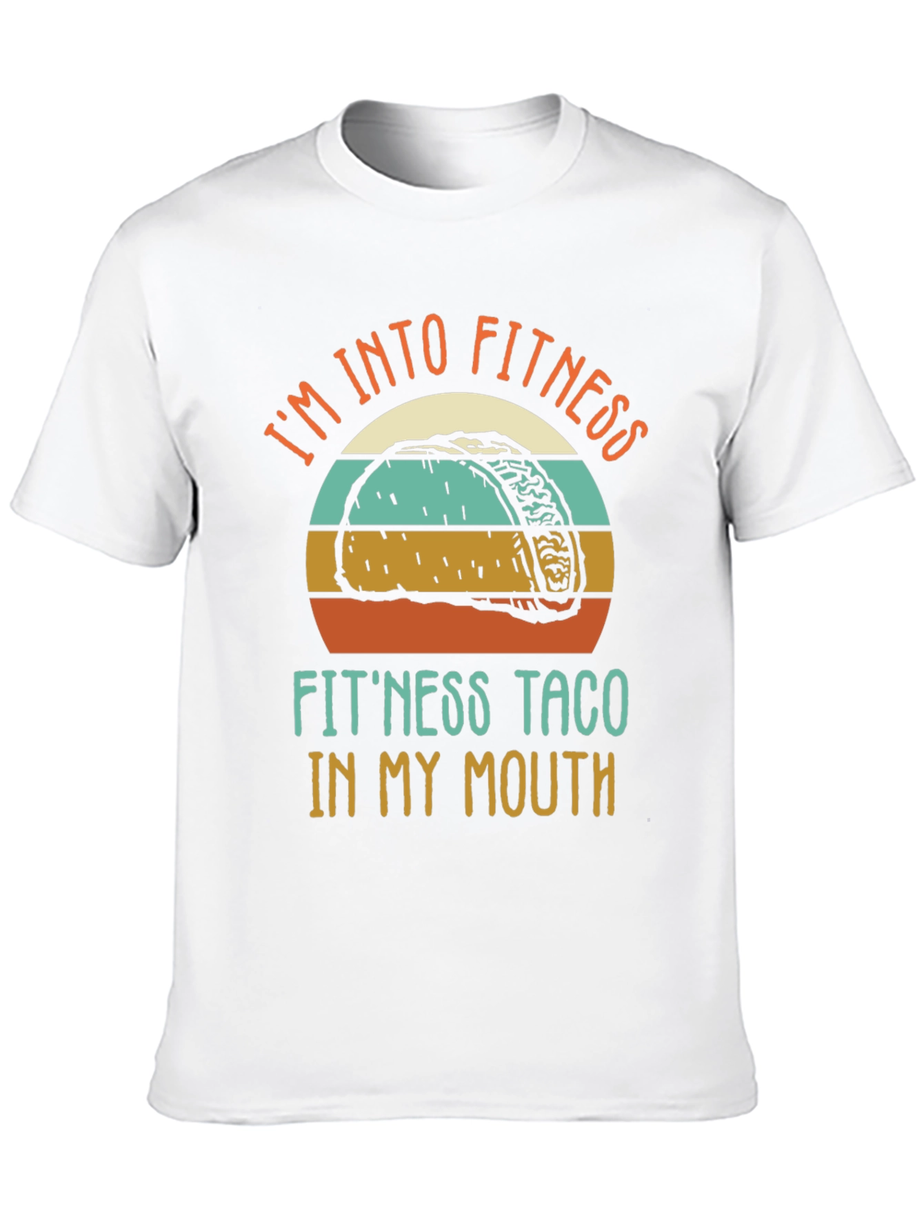 Black Fitness Taco Graphic T-Shirt view 10