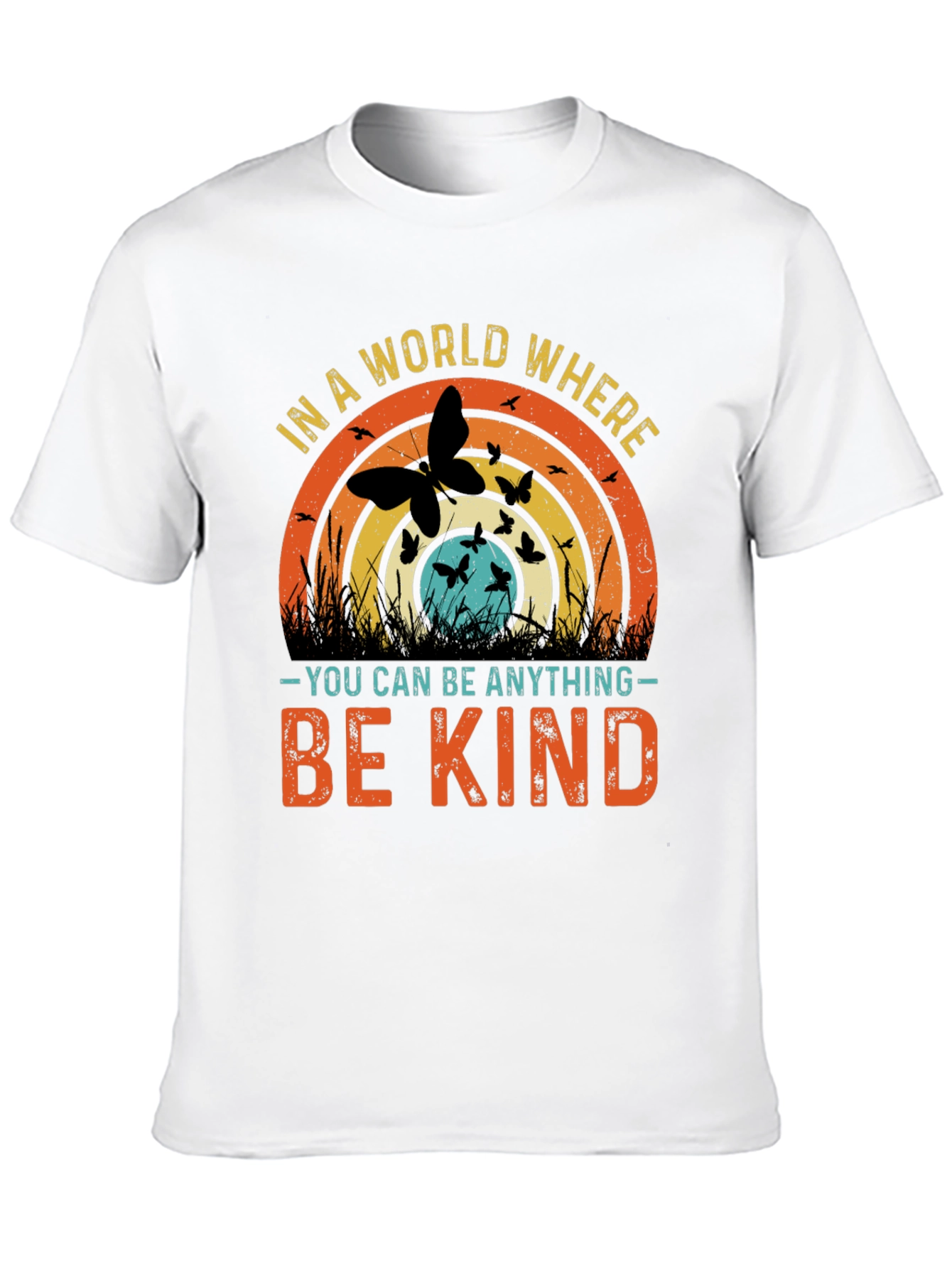 Black Kindness Matters T-Shirt - Be Kind Graphic Tee view 10