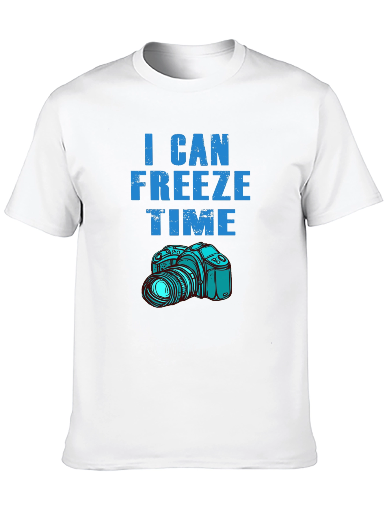 Black I Can Freeze Time Photographer T-Shirt view 10