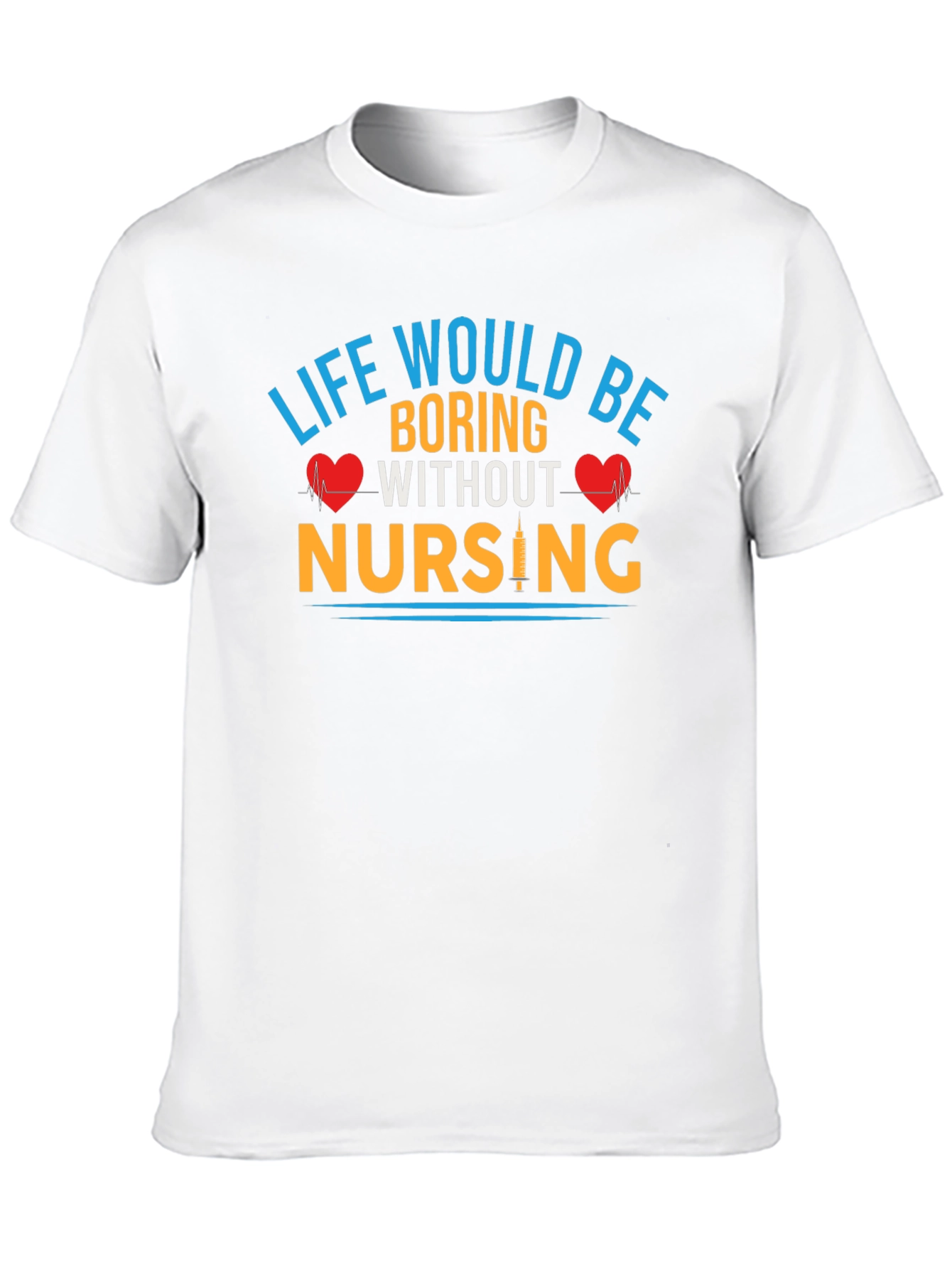 Black Life Would Be Boring Without Nursing T-Shirt view 10