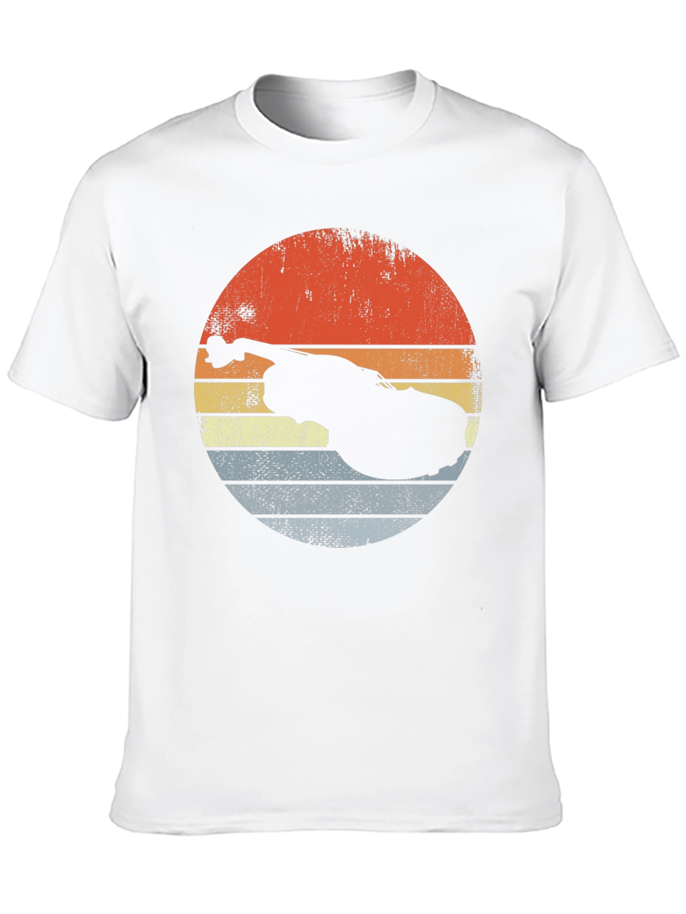 Black Retro Double Bass T-Shirt - Musician's Tee view 10