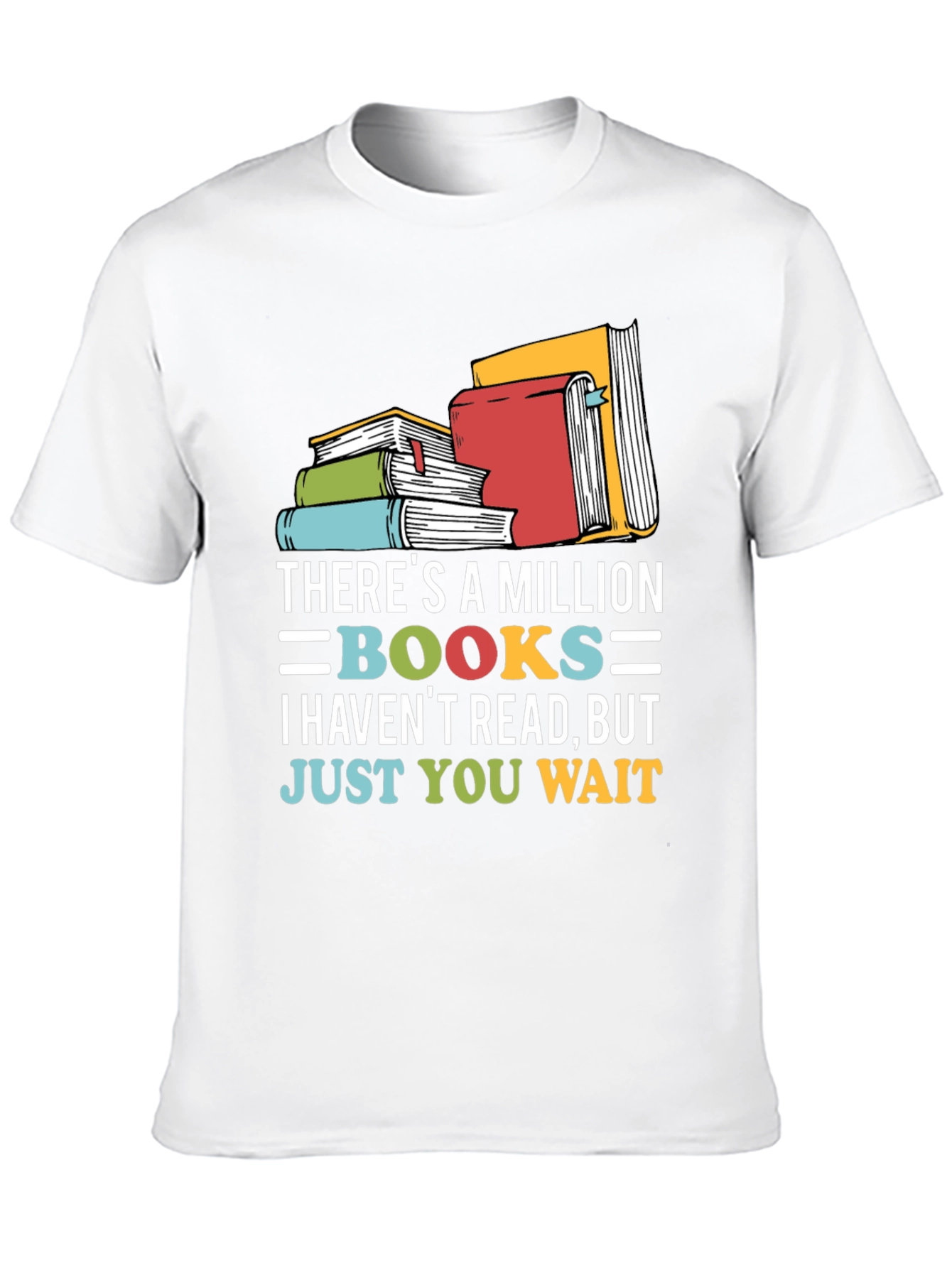 Black Book Lover T-Shirt: A Million Books view 10