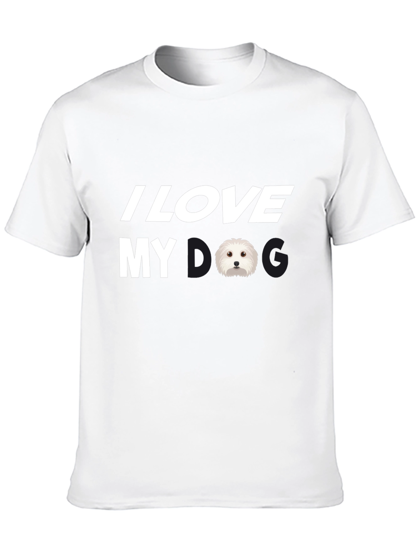 I Love My Dog T-Shirt - Cute Pet Owner Tee - 10