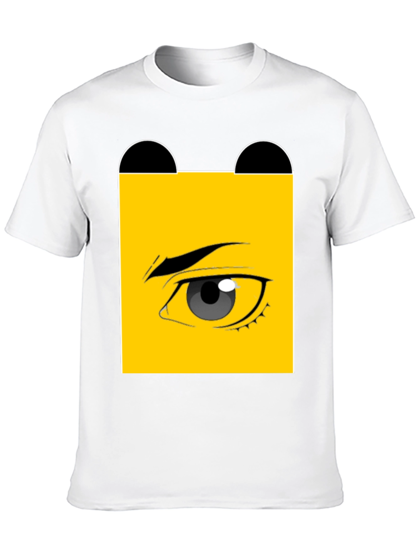 Black Eye Graphic Black T-Shirt - Unique Design view 10