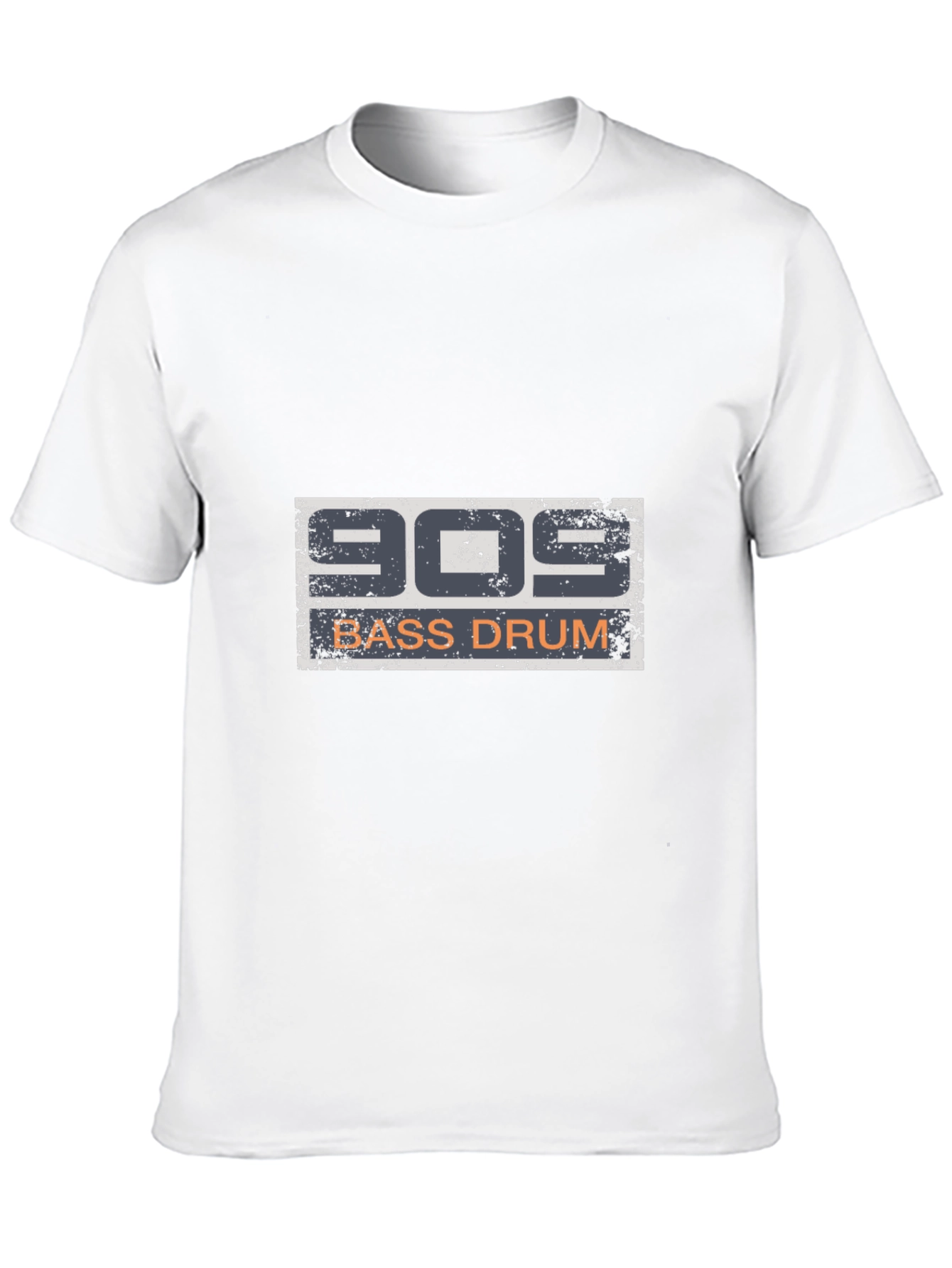 Black 909 Bass Drum T-Shirt - Classic Music Vibe view 10