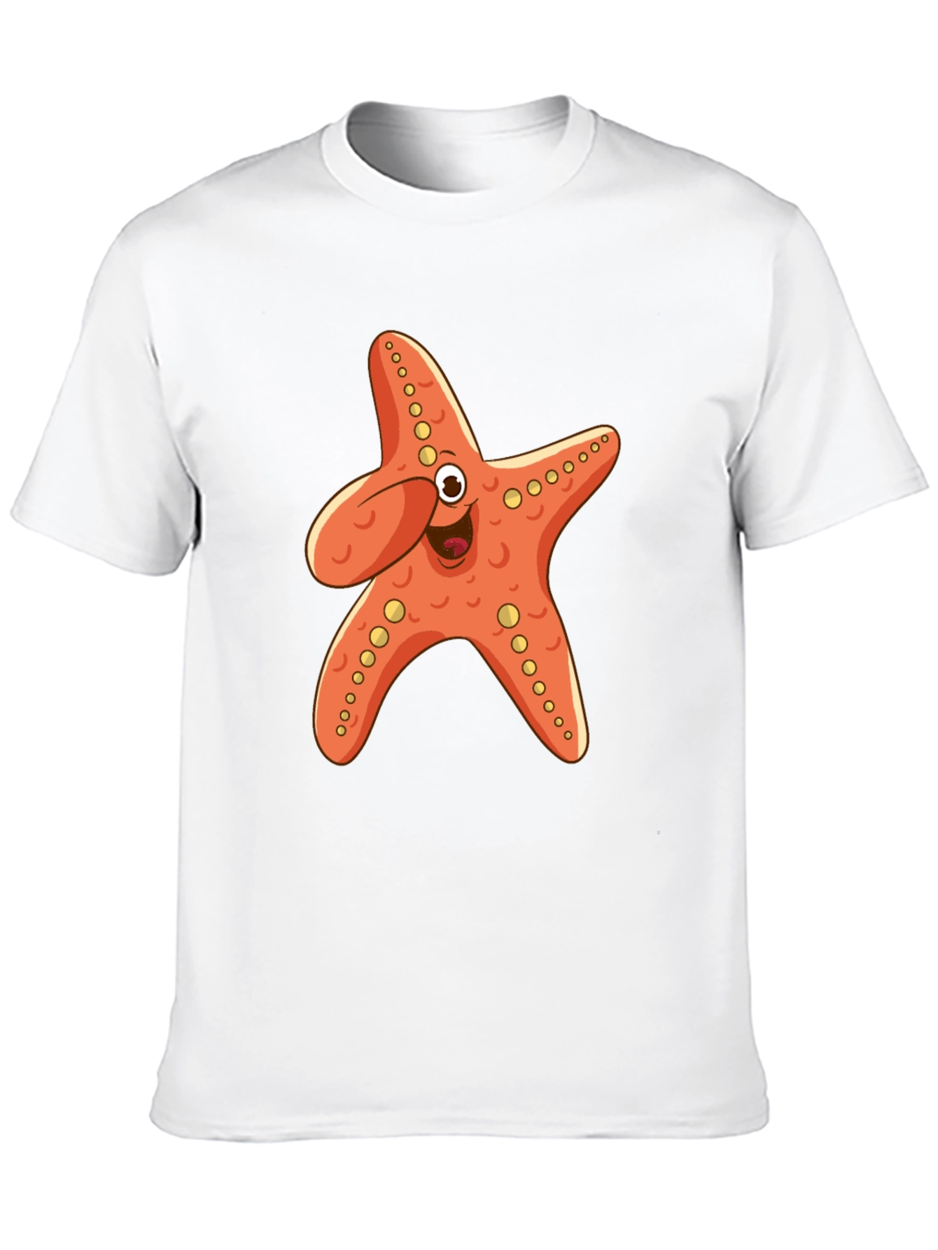 Black Starfish Graphic Tee - Fun & Unique Design view 10