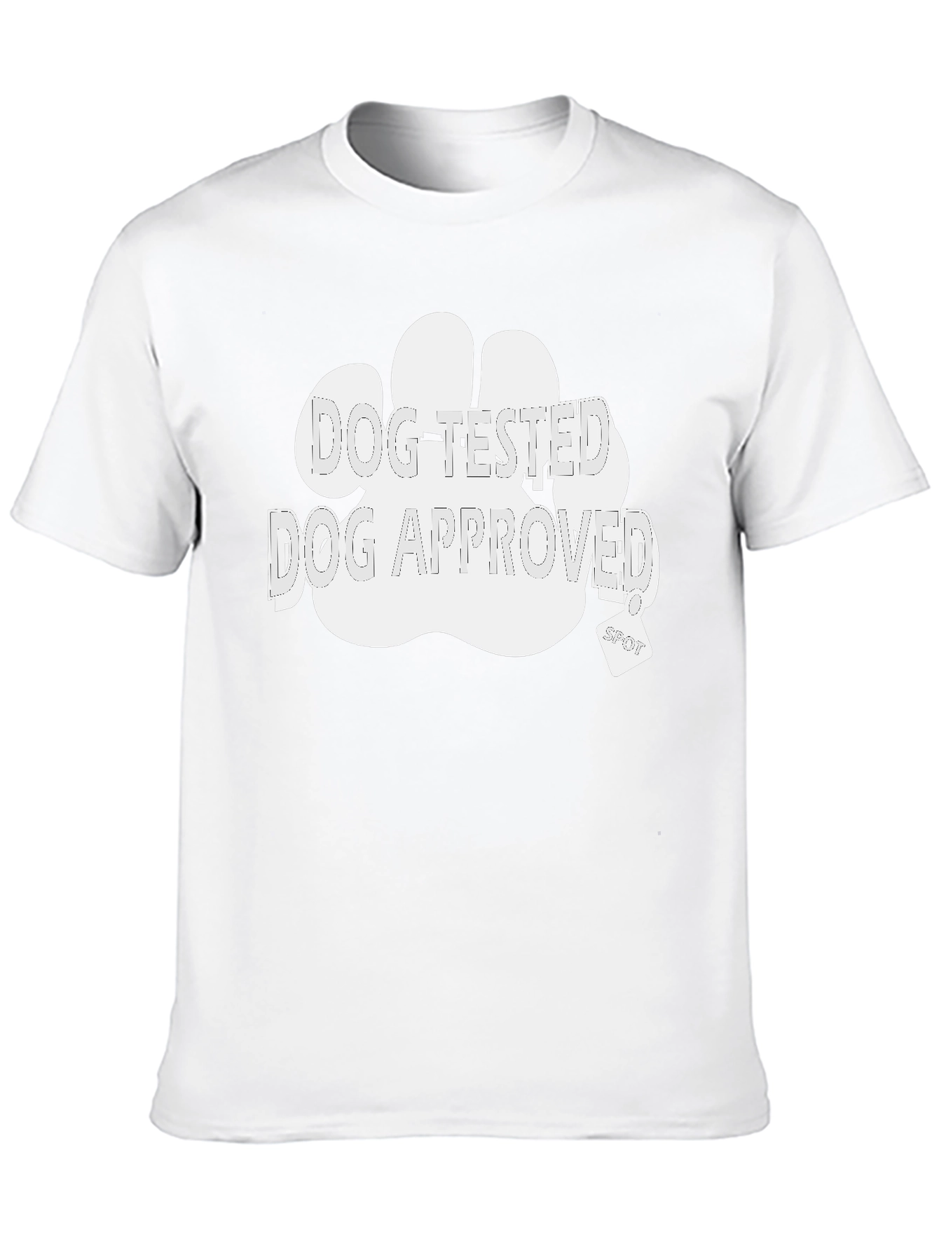Black Dog-Tested Dog-Approved T-Shirt view 10