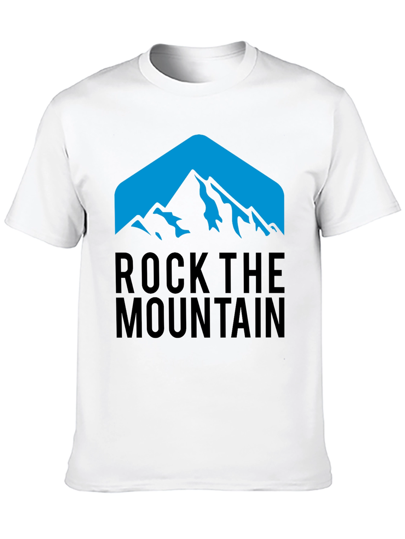 Black Rock the Mountain Graphic Tee - Black view 10