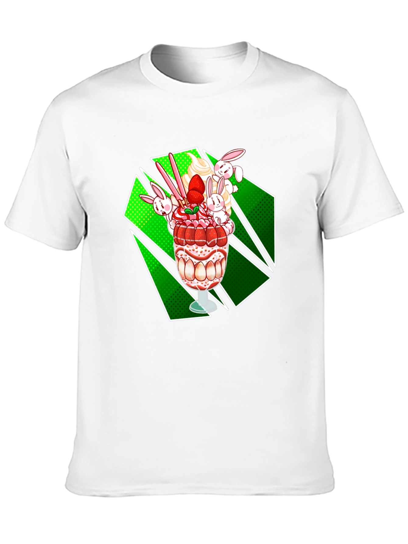 Black Dessert T-Shirt - Funky Food Tee view 10