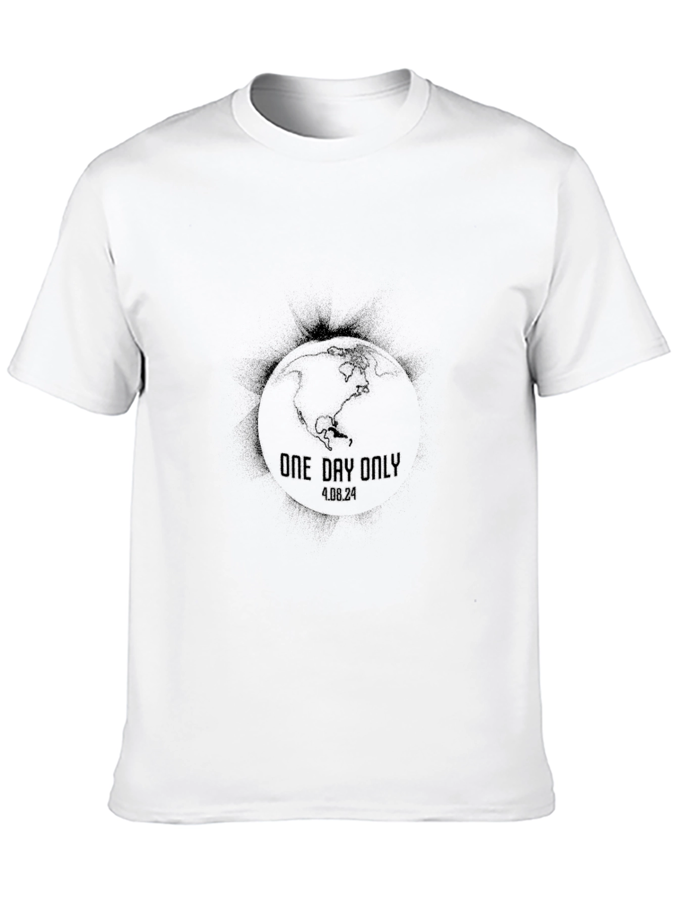 Black One Day Only Black T-Shirt view 10