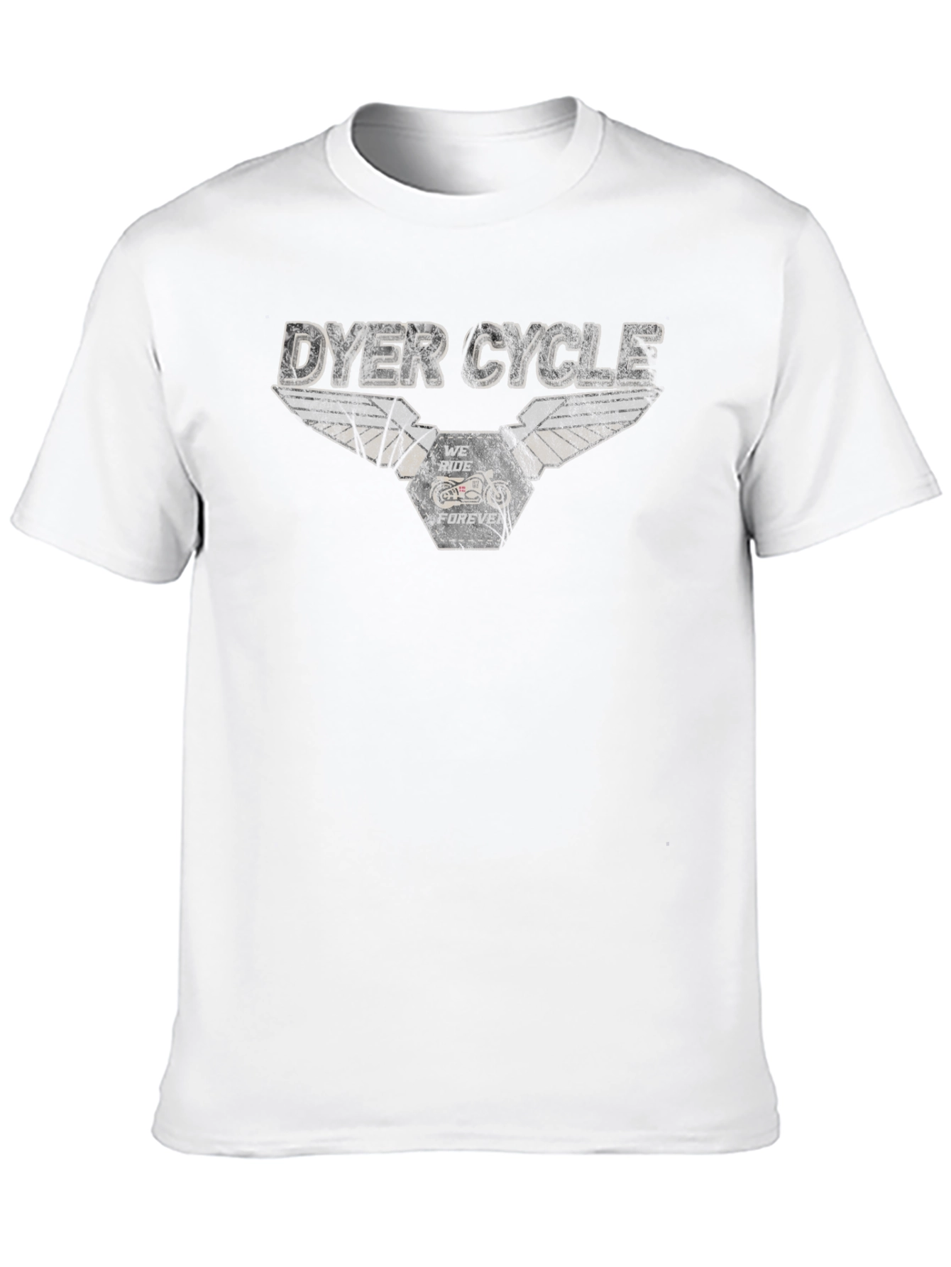 Black Dyer Cycle Black Graphic Tee - We Ride Forever view 10