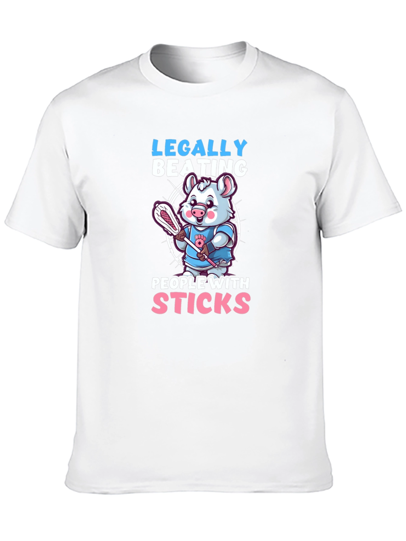 Black Legally Beating People With Sticks T-Shirt view 10