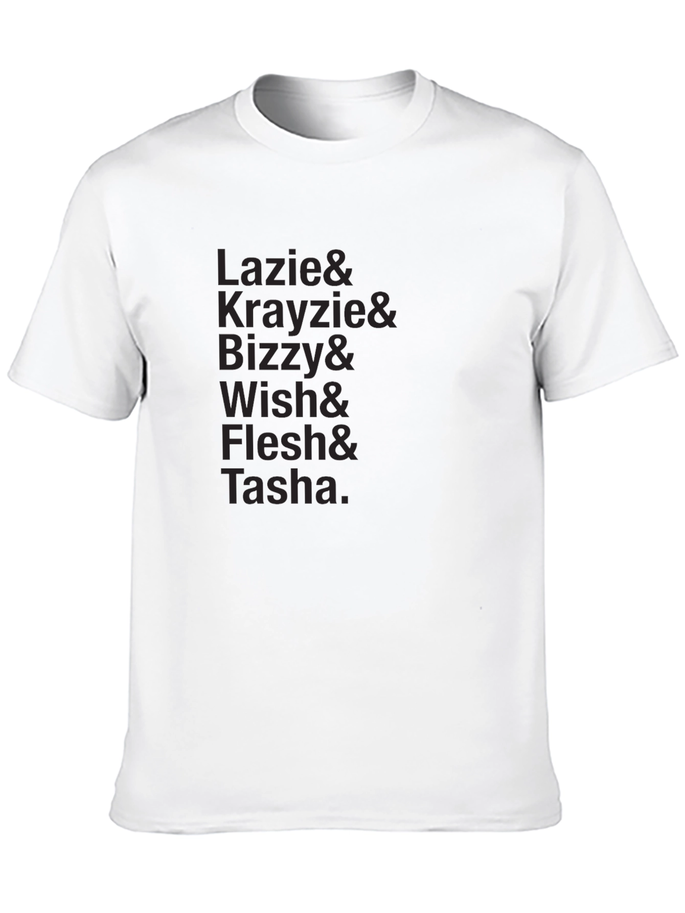 Black Lazie Krayzie Bizzy Wish Flesh Tasha T-Shirt view 10