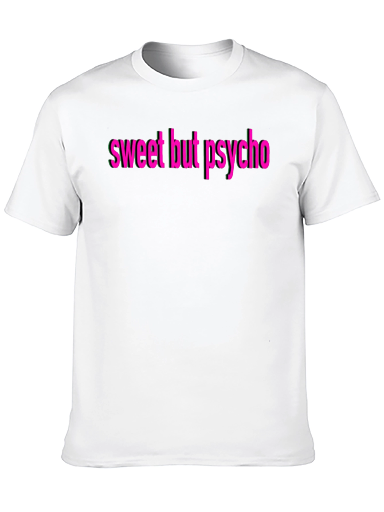 Black Sweet But Psycho Graphic Tee view 10