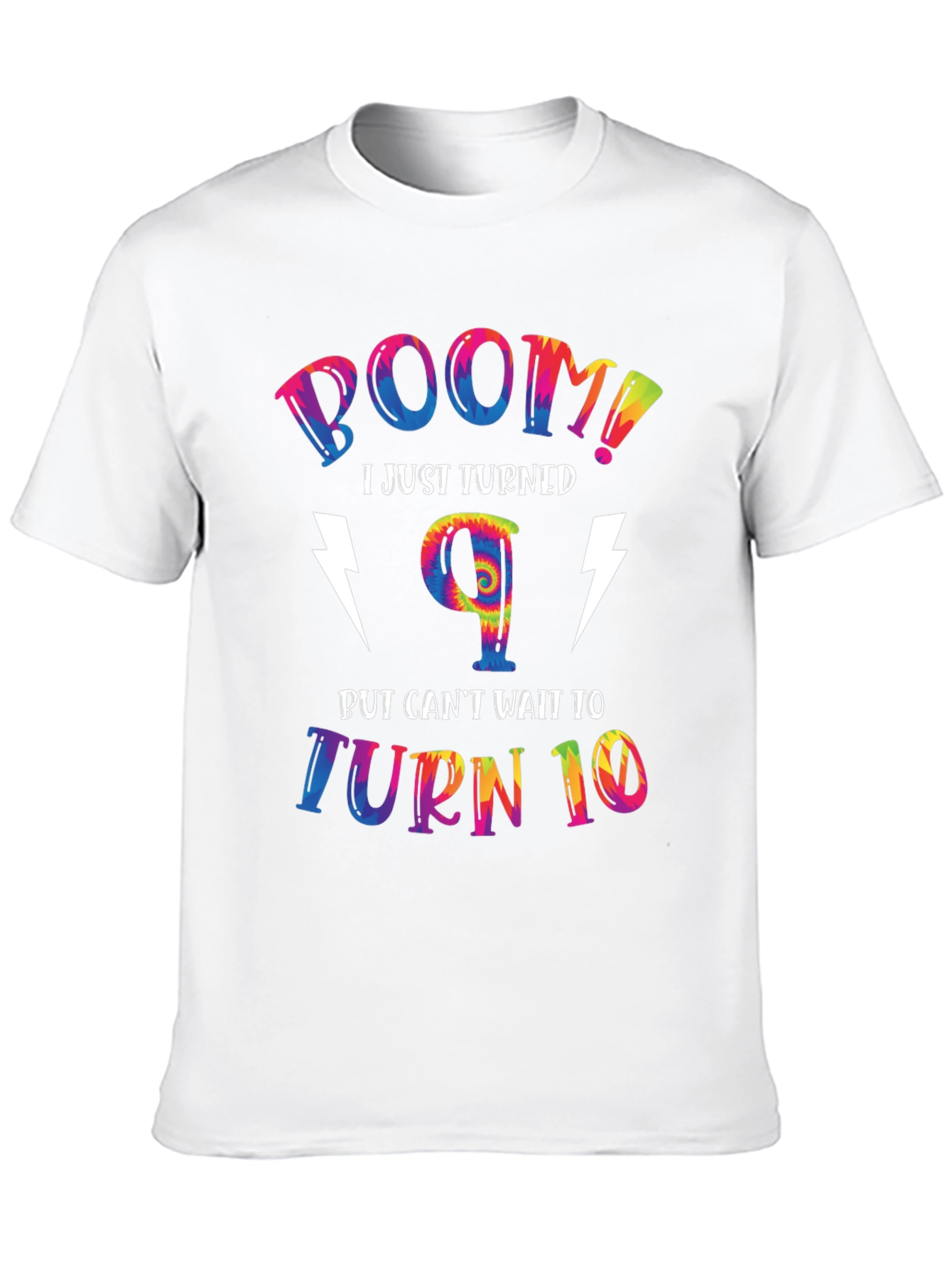 Boom! I Just Turned 9 - T-Shirt - 10
