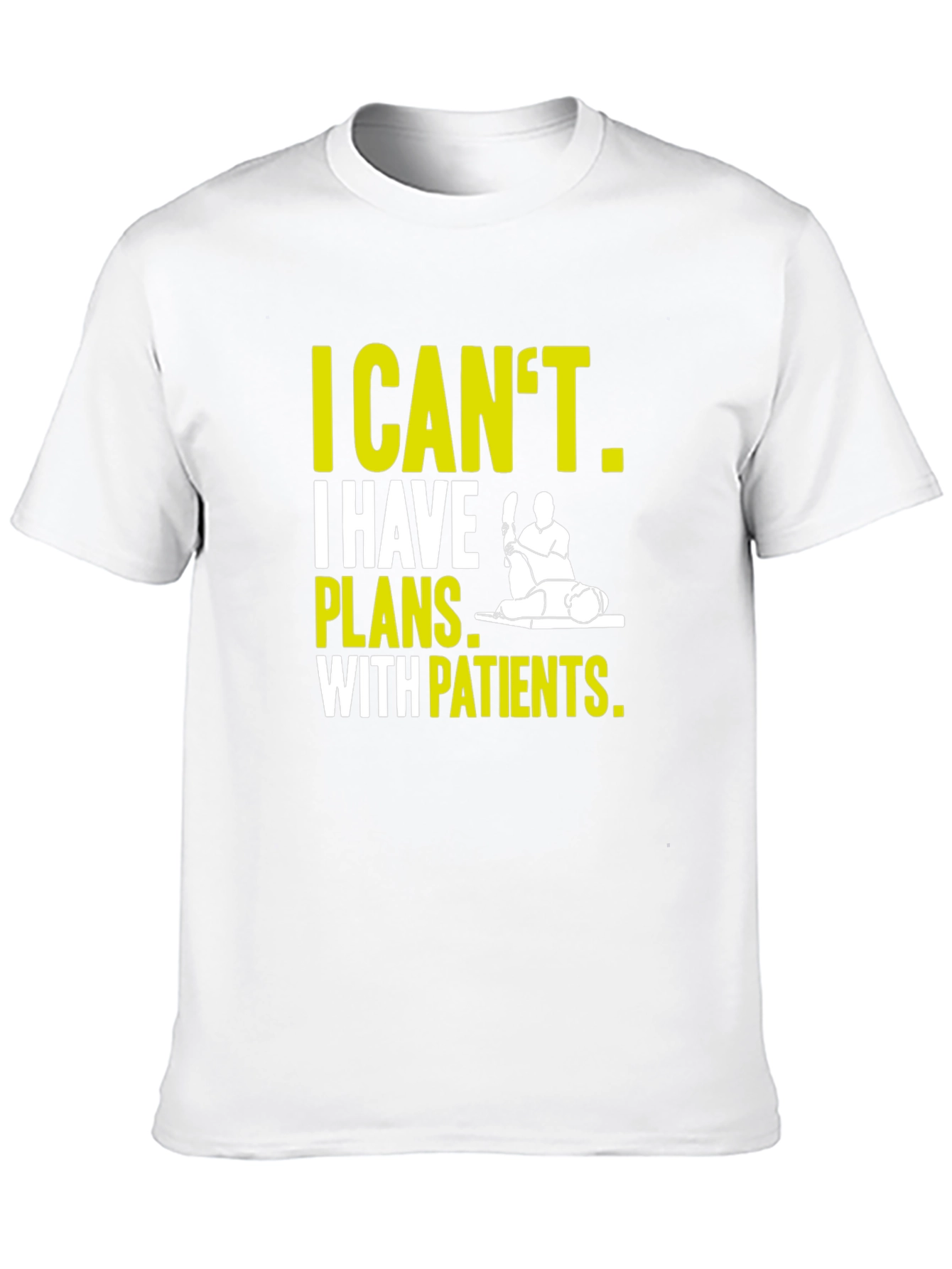 Black Therapist T-Shirt: I Can't, Plans With Patients view 10