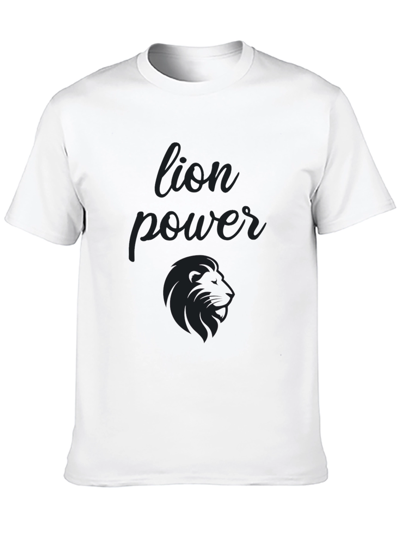 Black Lion Power Graphic Tee - Black view 10