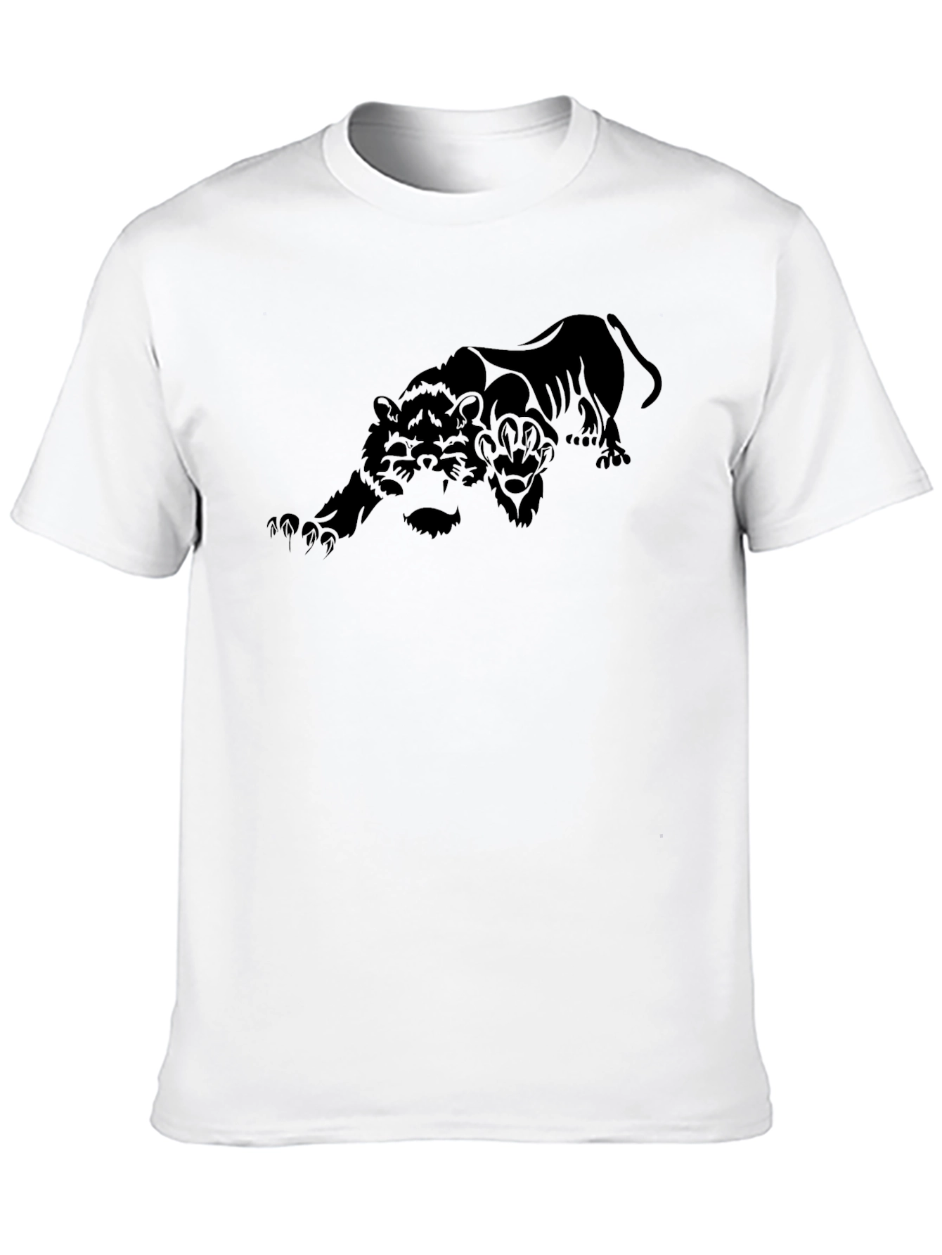 Black Black Panther Graphic Print Tee view 10