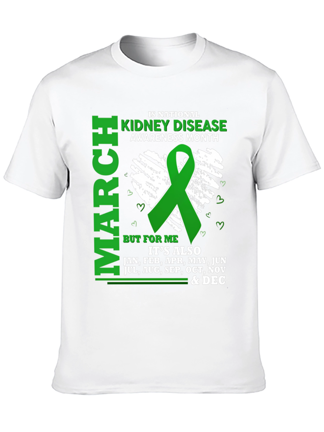 Black Kidney Disease Awareness Month T-Shirt view 10