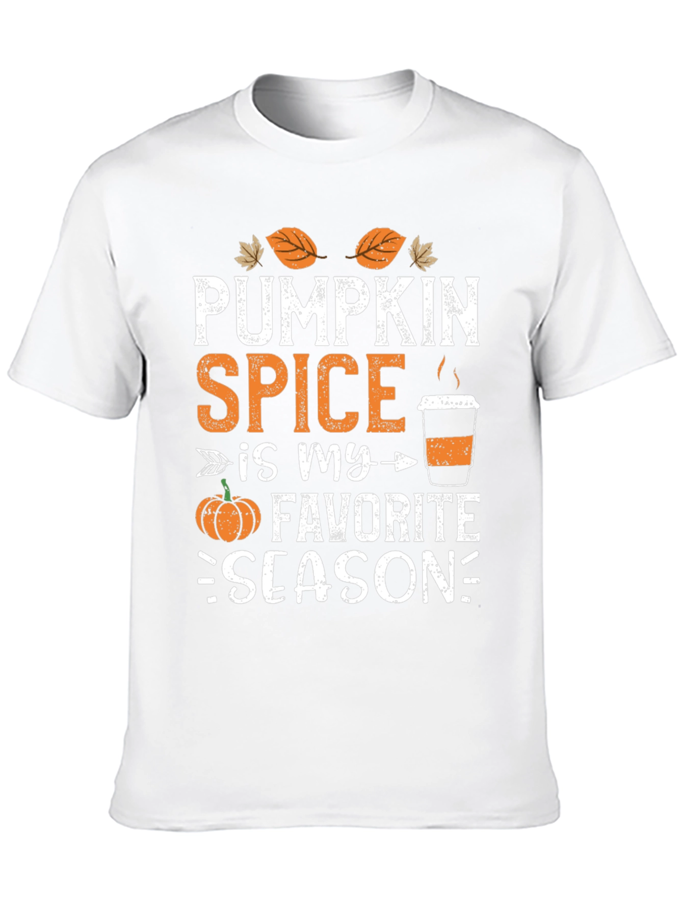 Pumpkin Spice Season Tee - Cozy Fall Apparel - 10