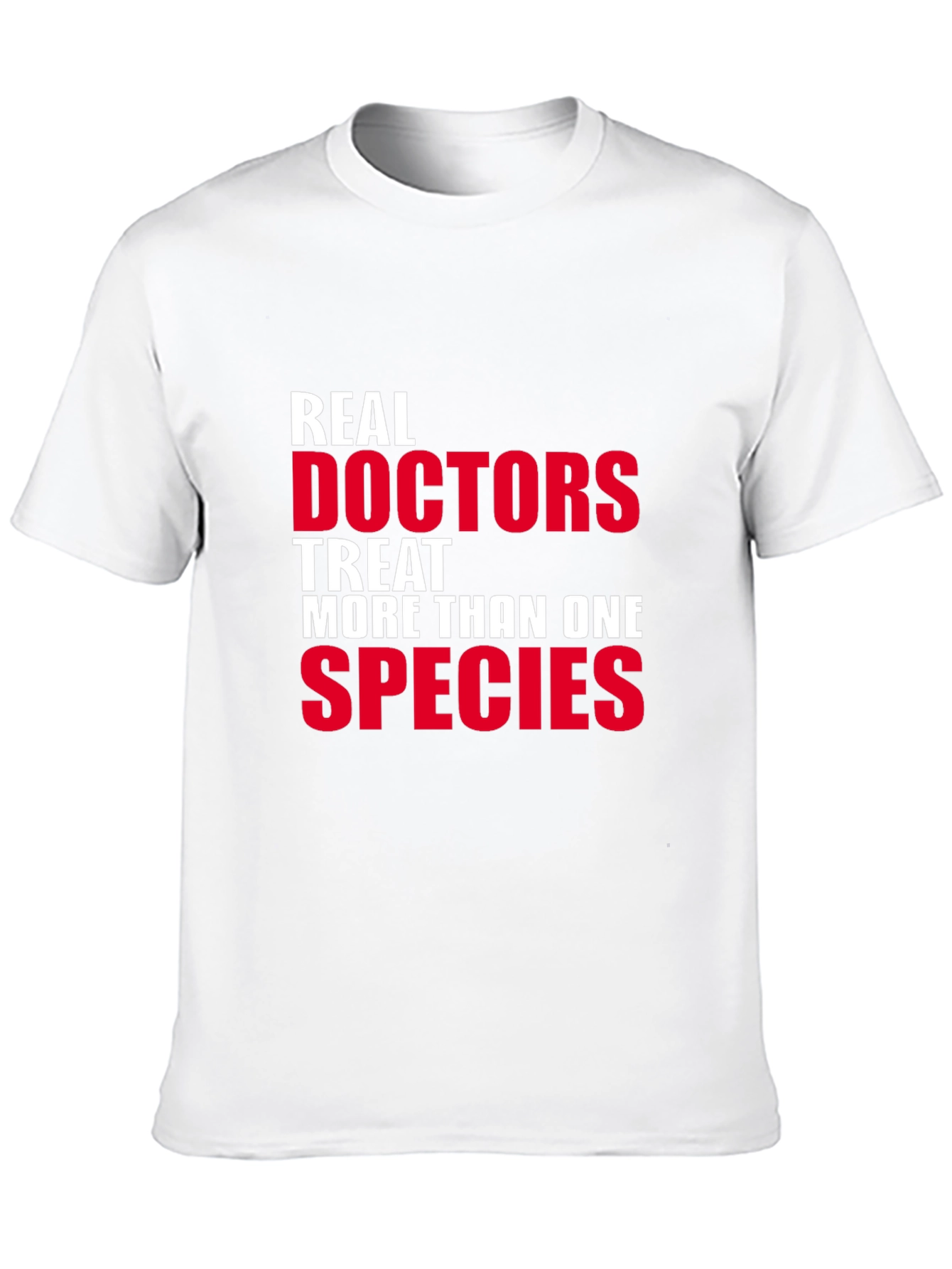 Black Real Doctors Treat More Than One Species T-Shirt view 10