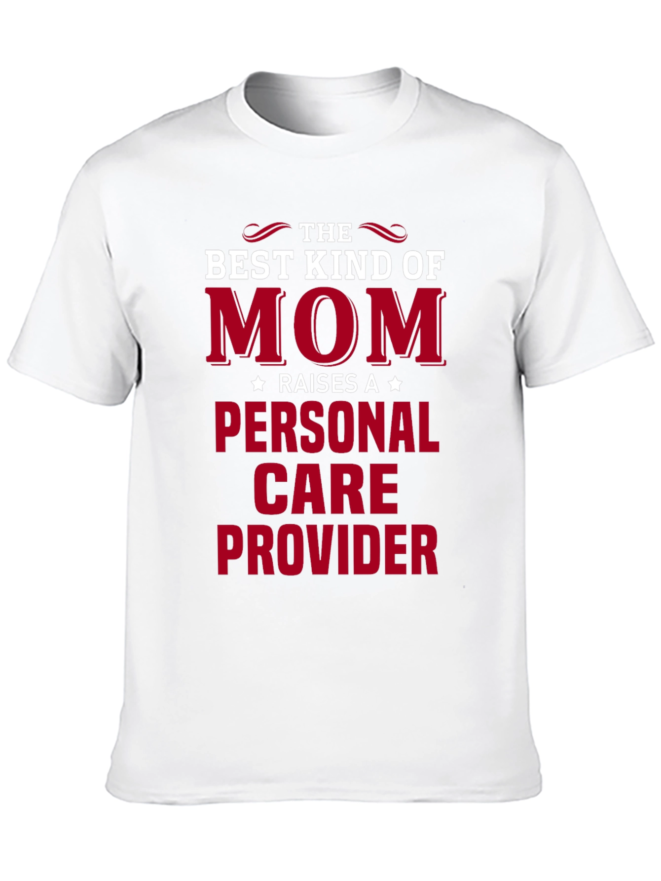Black Best Kind of Mom T-Shirt - Personal Care Provider view 10