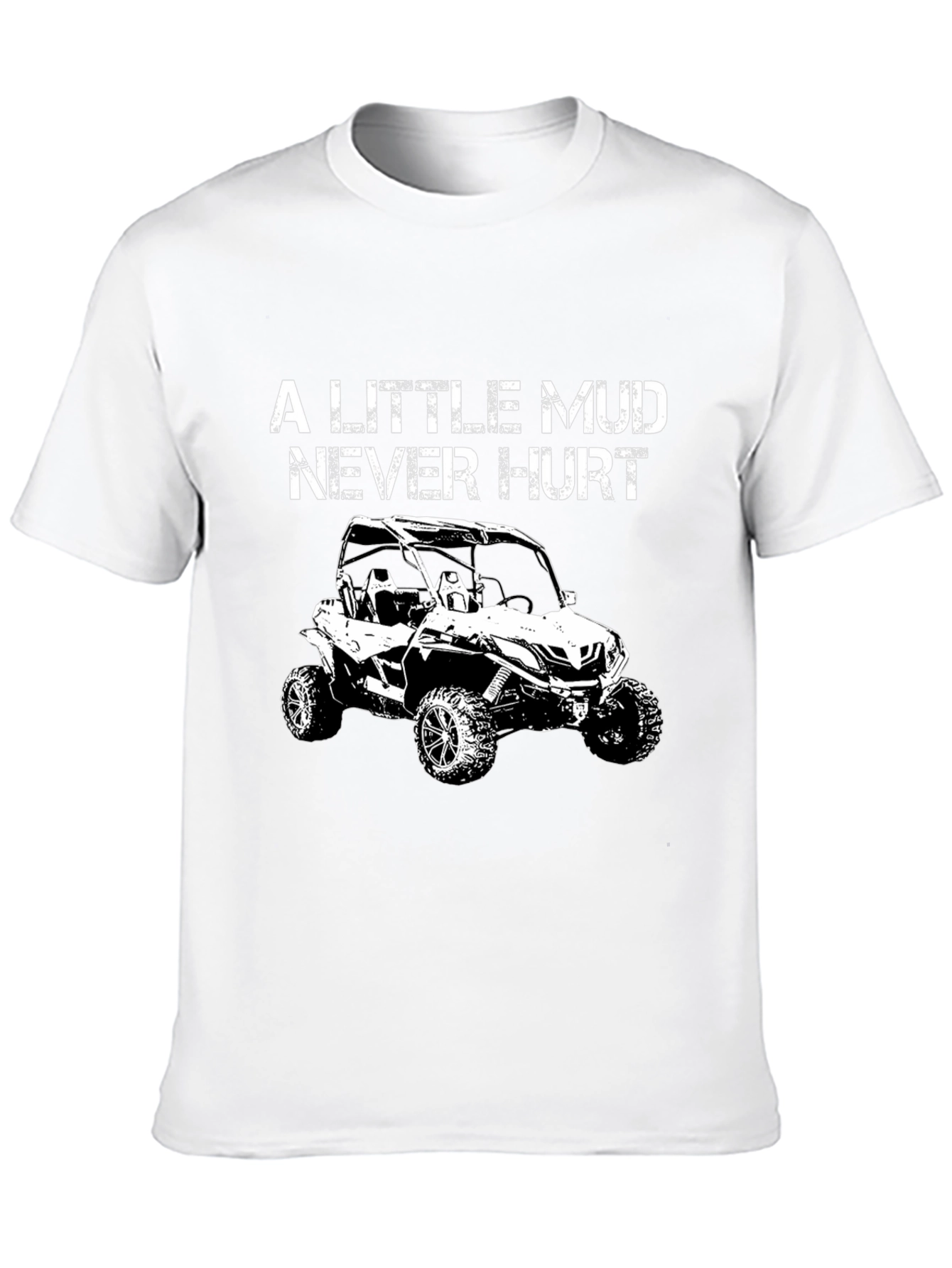 Black A Little Mud Never Hurt T-Shirt view 10
