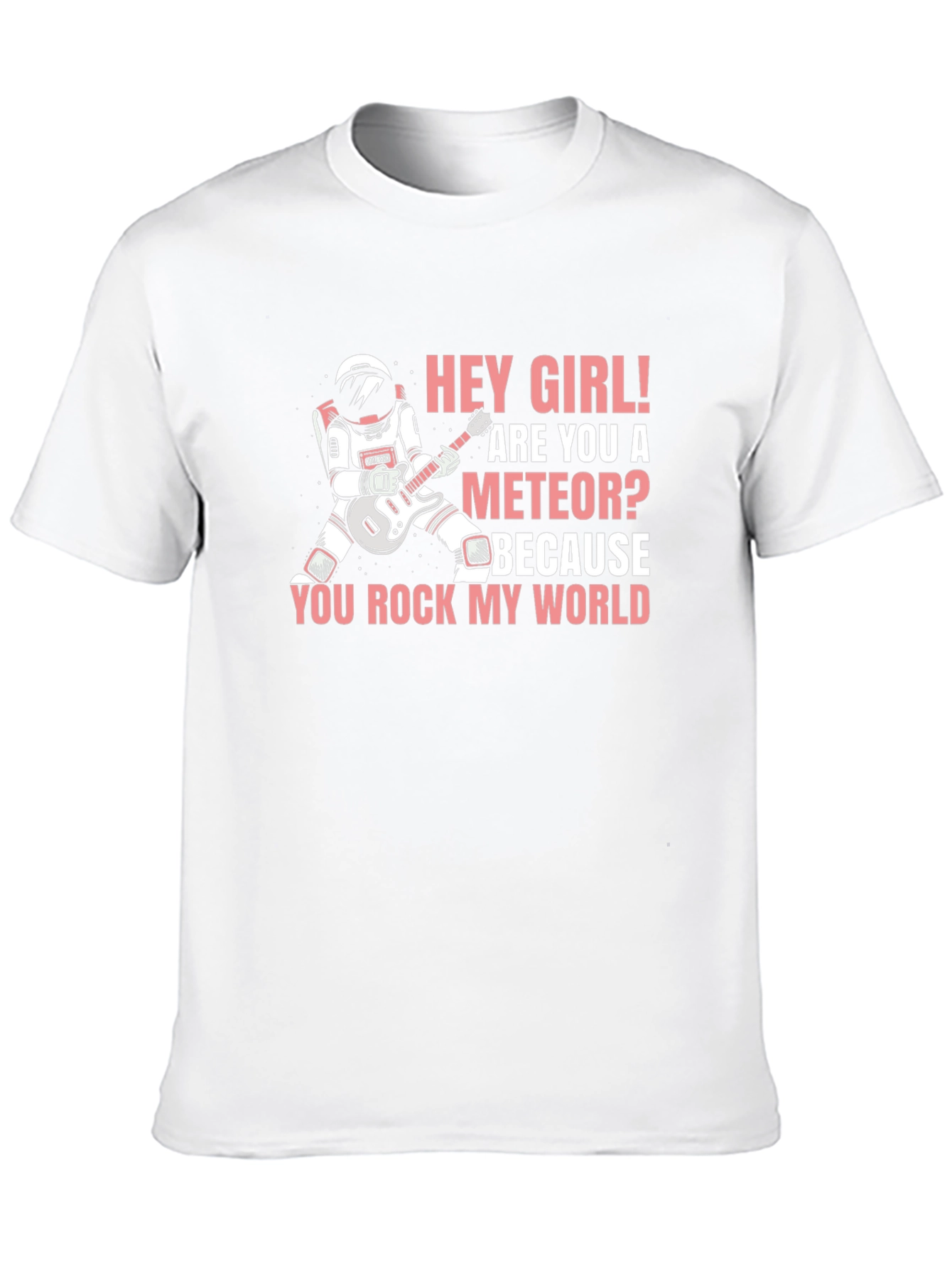 Black Hey Girl Meteor T-Shirt view 10