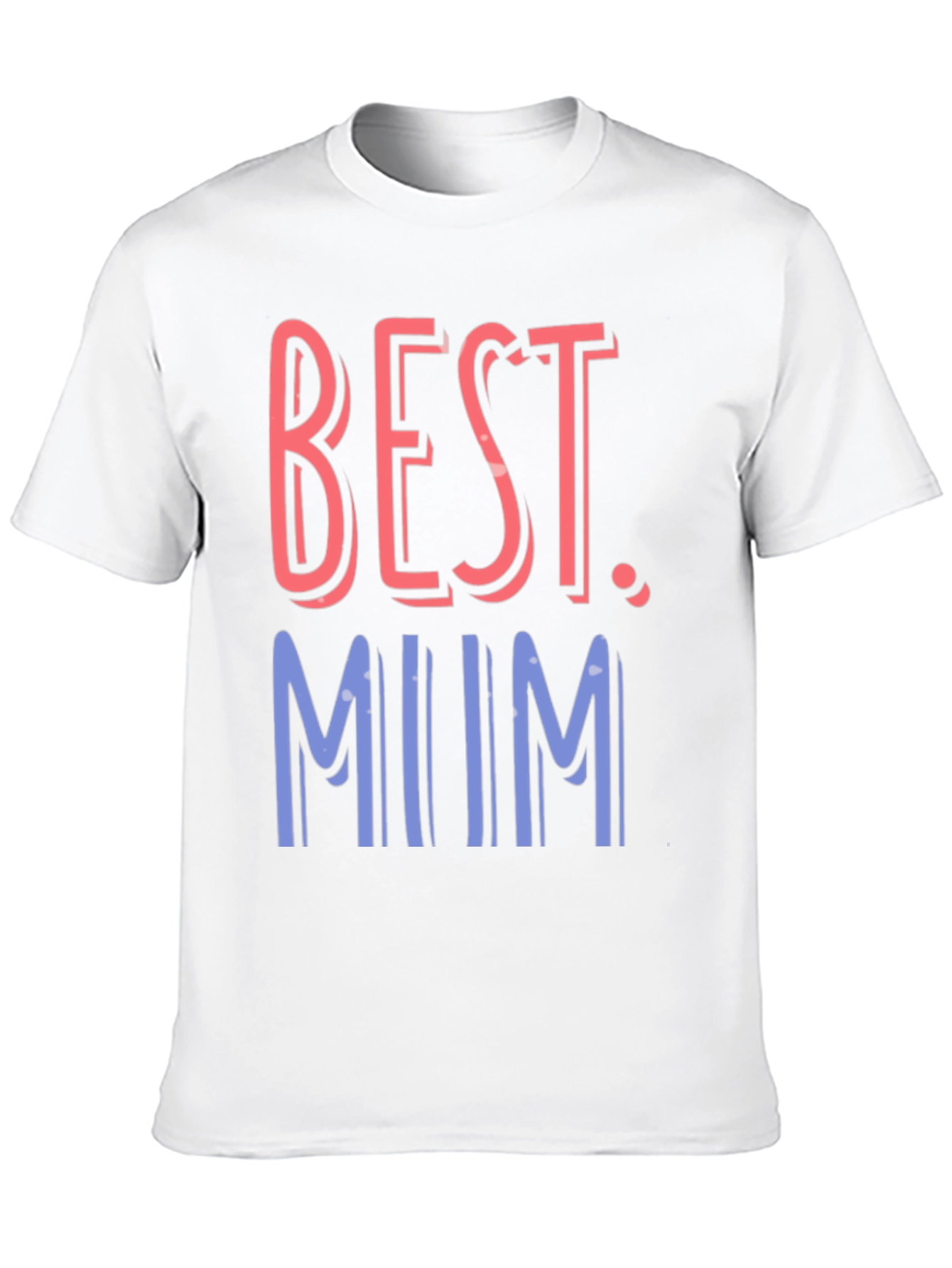 Black Best Mum Graphic Tee - Casual Black T-Shirt view 10