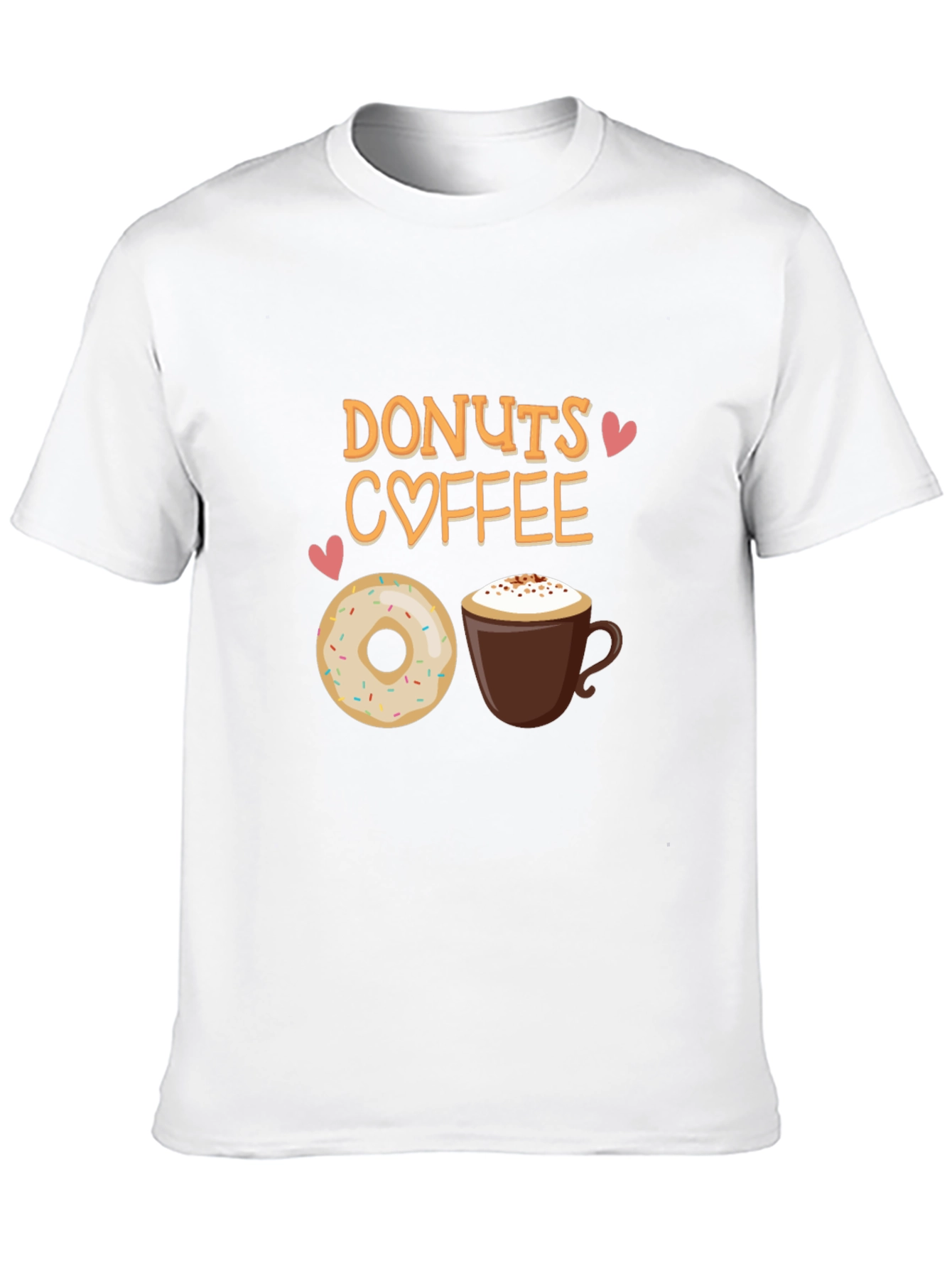 Black Donuts Coffee T-Shirt - Cute Foodie Tee view 10