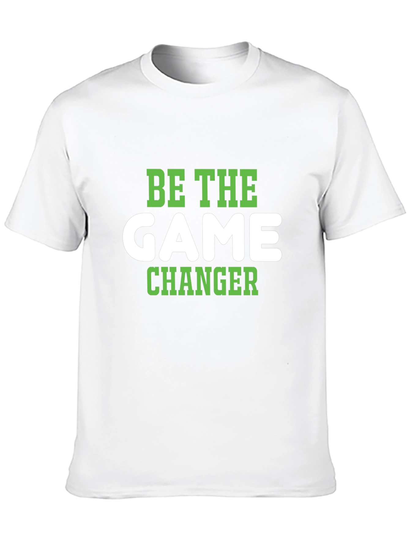 Black Be the Game Changer Graphic Tee - Black view 10