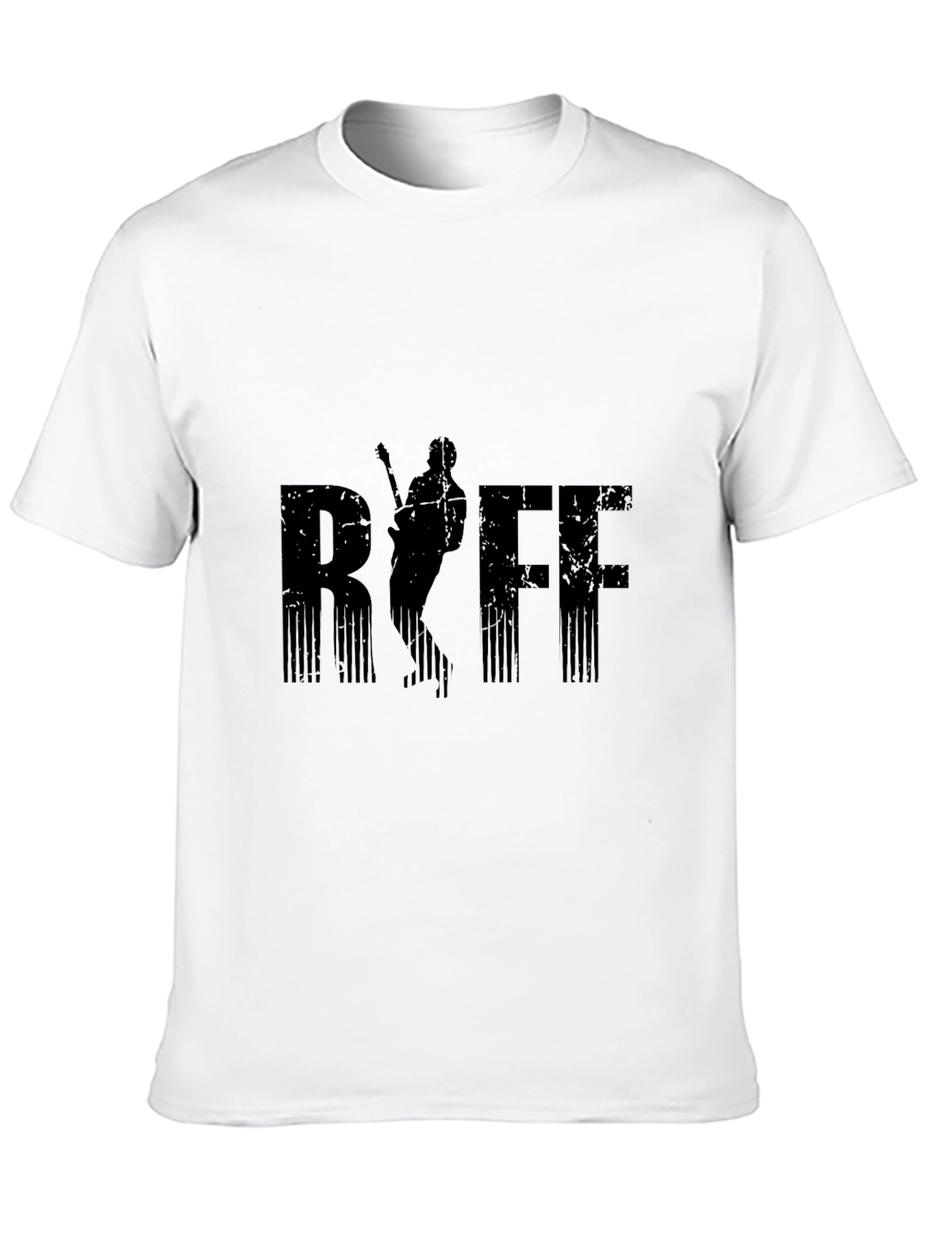 Black Black RSFF Guitarist Graphic T-Shirt view 10