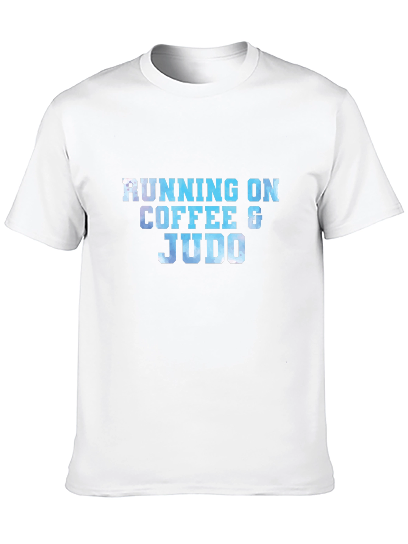 Black Running on Coffee & Judo Black T-Shirt view 10