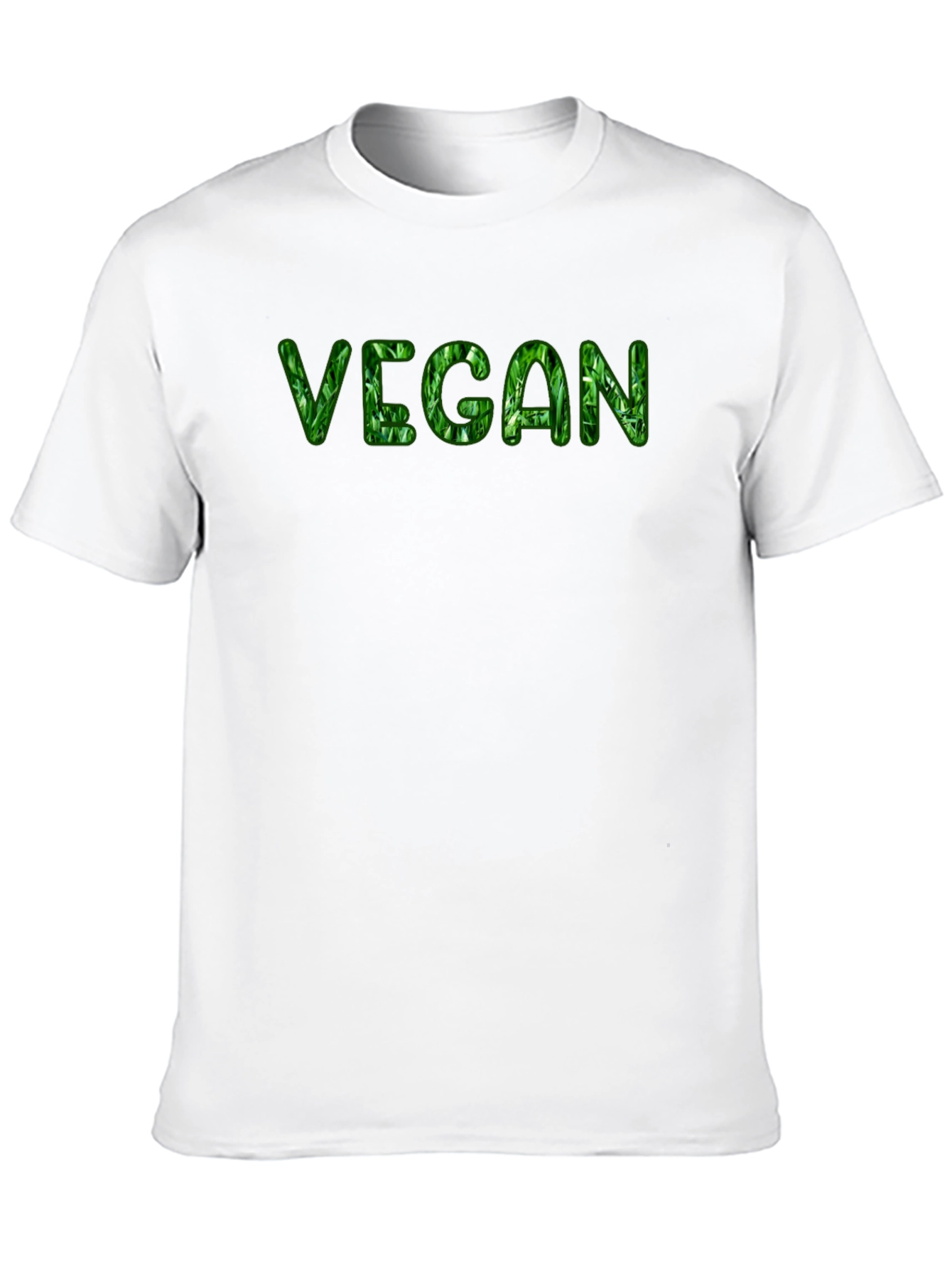 Black Vegan Leaf Graphic Black T-Shirt view 10