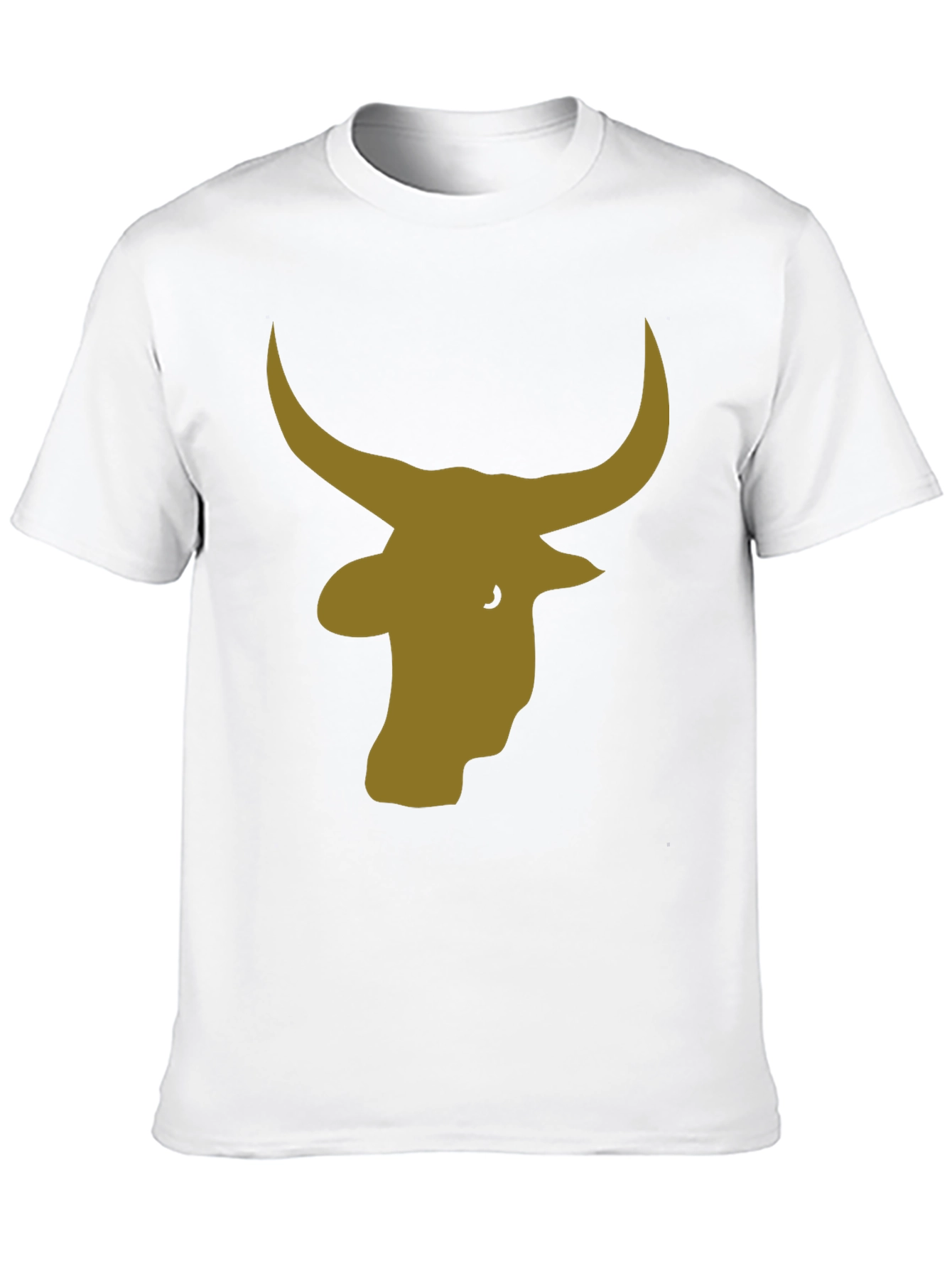 Black Bull Silhouette Black T-Shirt view 10