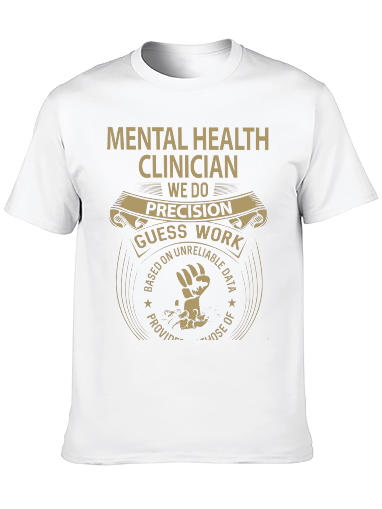 Black Mental Health Clinician T-Shirt view 10