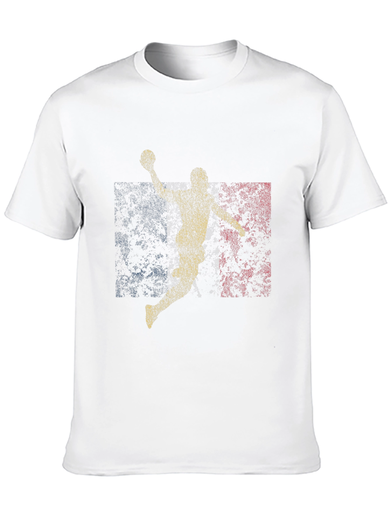 Black Handball Player Graphic Tee - Black view 10