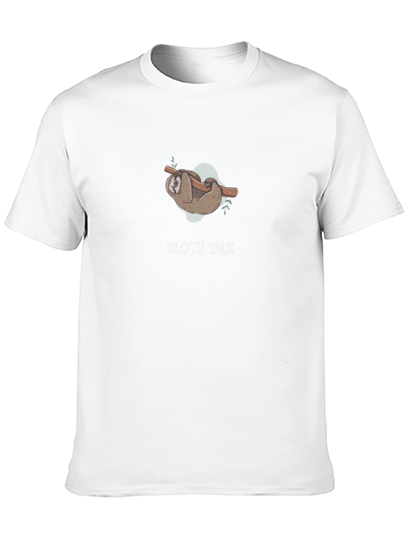 Black Sloth Talk Graphic Tee - Relaxed Fit view 10