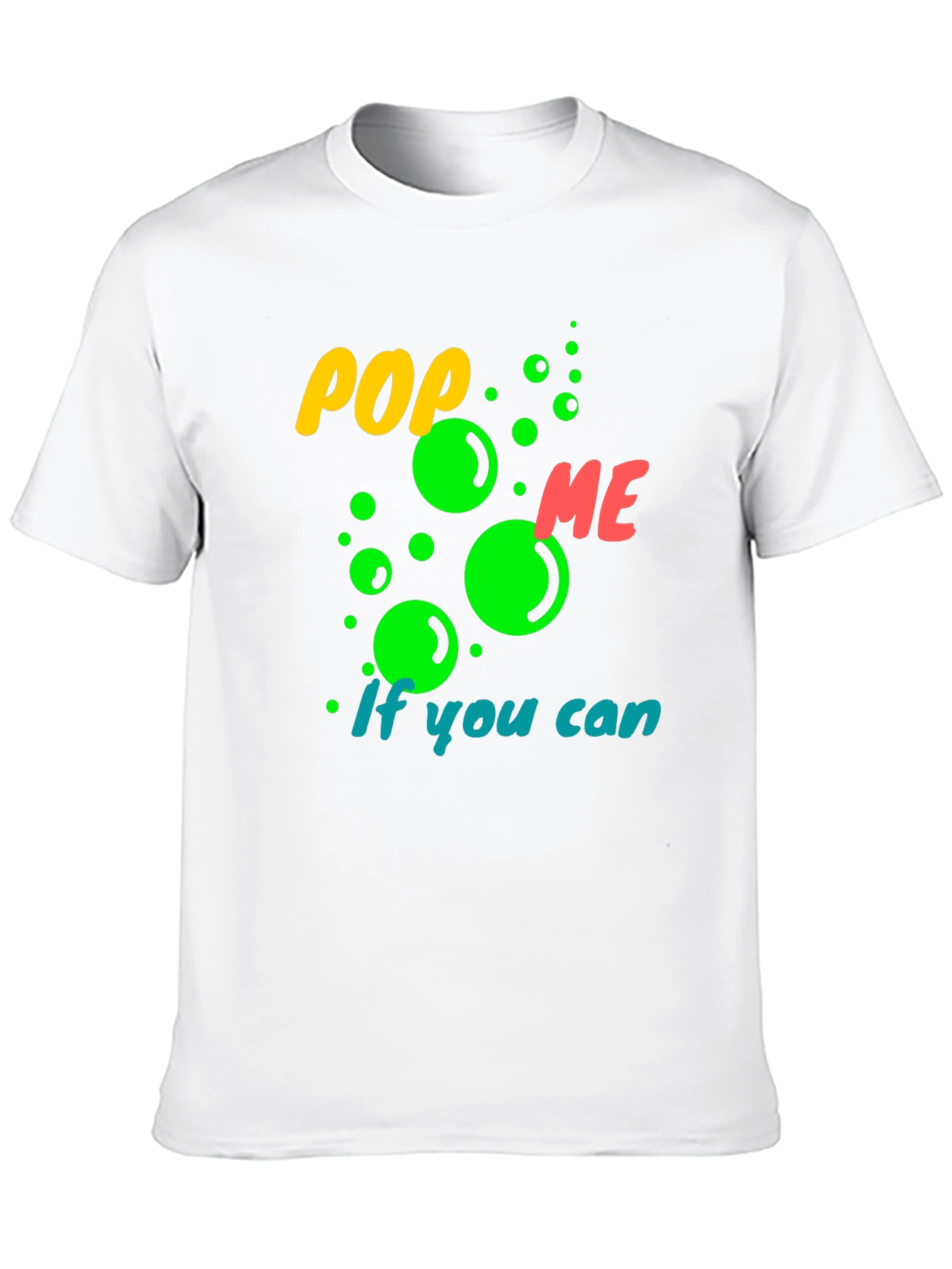 Black Pop Me If You Can Graphic Tee view 10