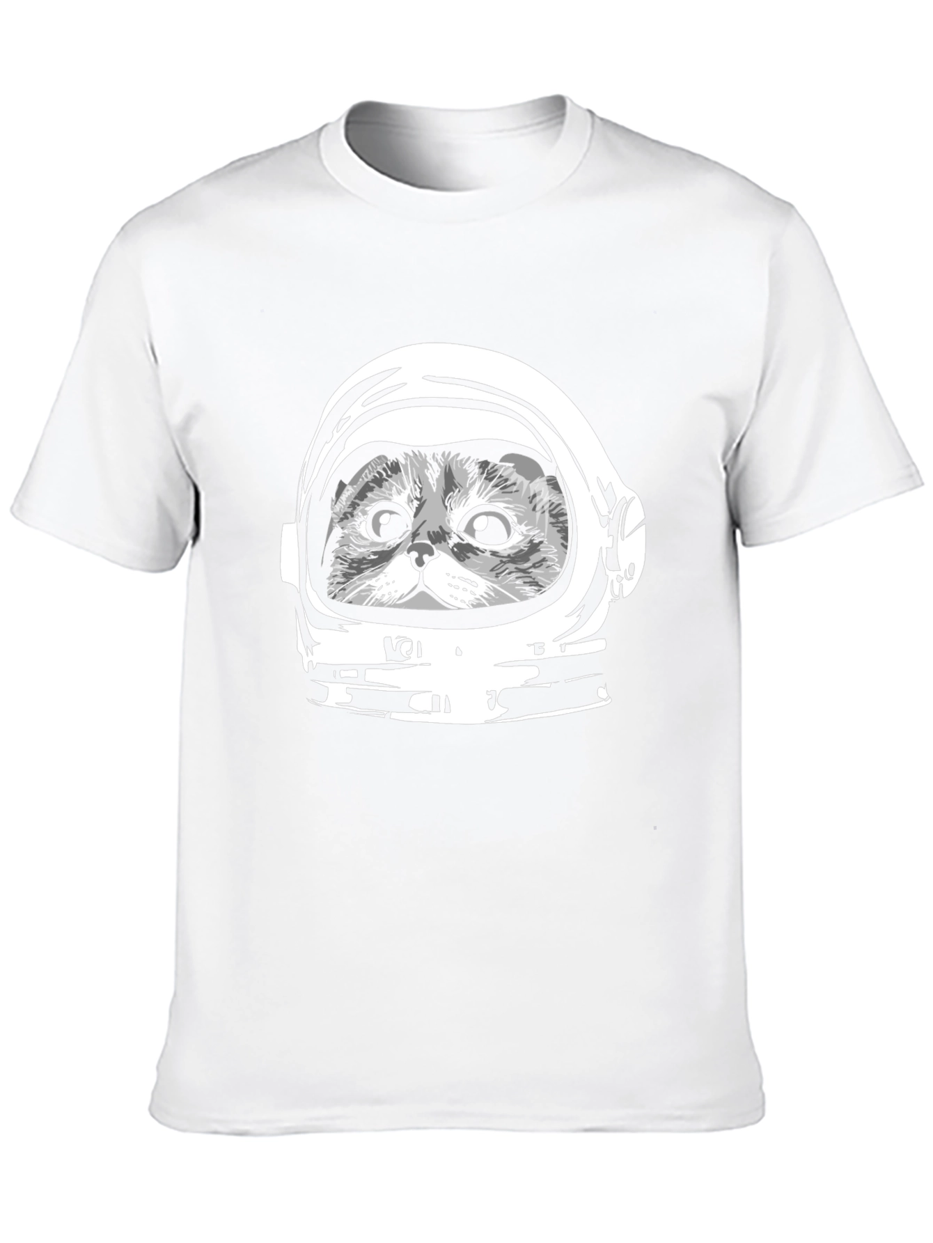 Black Cat Astronaut Graphic Tee - Black view 10